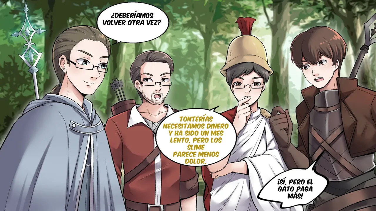 [MeowWithMe] Dokidoki Dungeon [Spanish] [TF Scans] изображение № 5