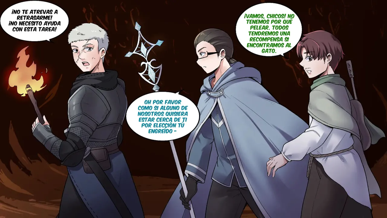 [MeowWithMe] Dokidoki Dungeon [Spanish] [TF Scans] изображение № 7