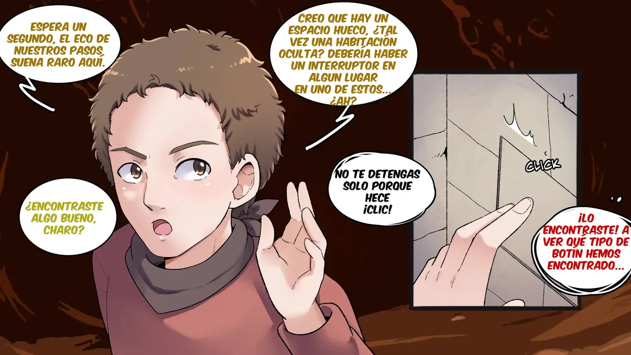 [MeowWithMe] Dokidoki Dungeon [Spanish] [TF Scans] изображение № 10