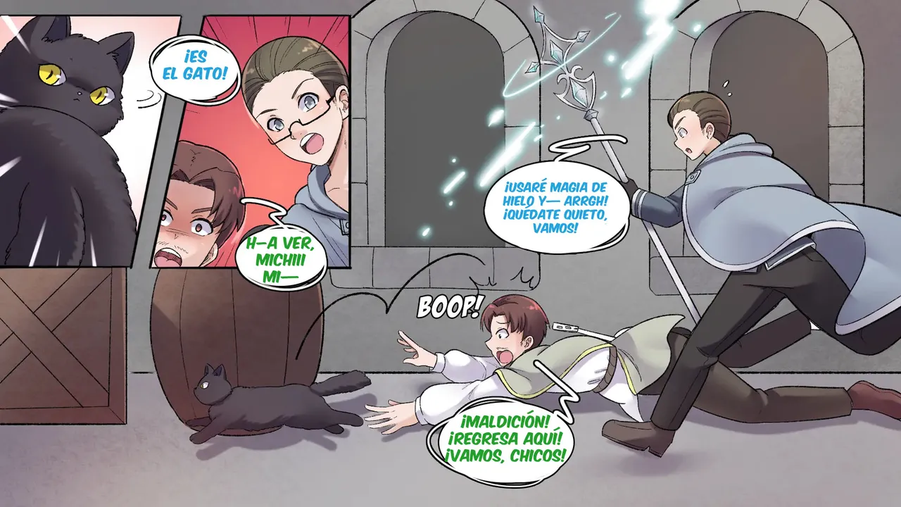 [MeowWithMe] Dokidoki Dungeon [Spanish] [TF Scans] изображение № 19