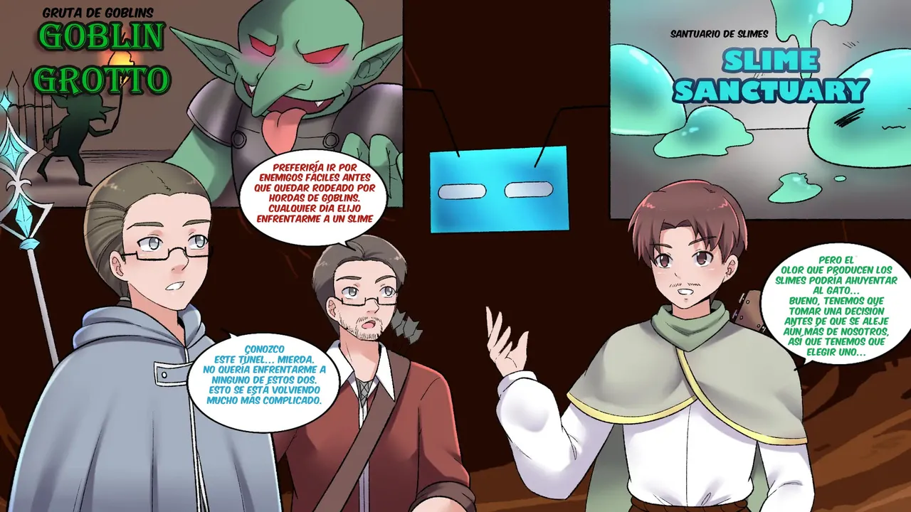 [MeowWithMe] Dokidoki Dungeon [Spanish] [TF Scans] изображение № 32