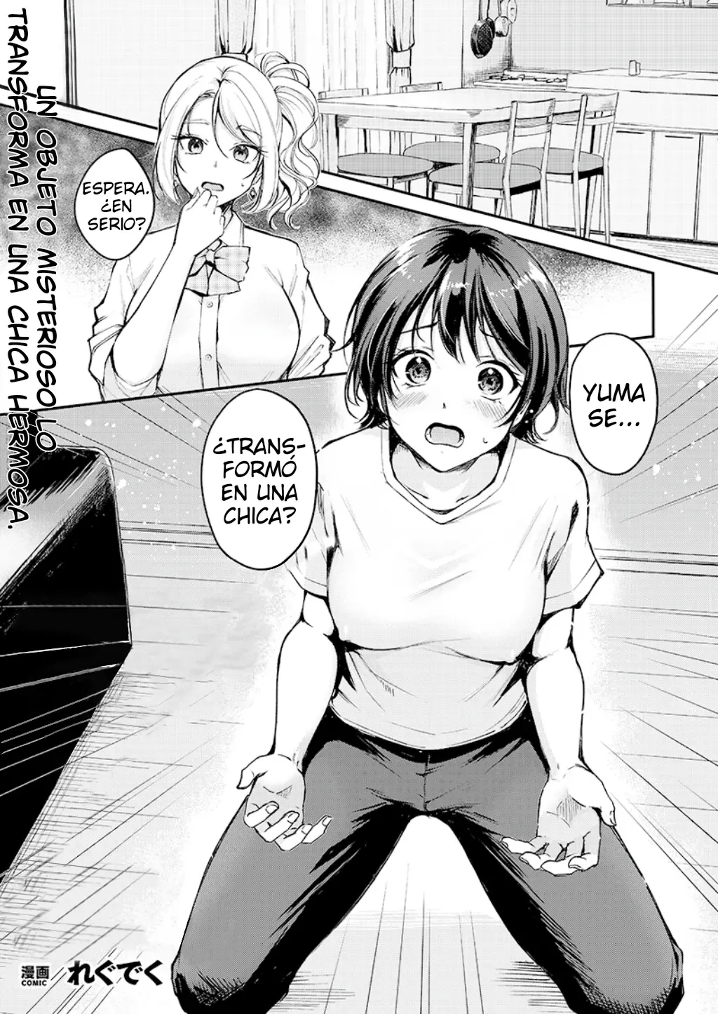 [Regdic] TS Goods Panic ~Iritani Kyoudai no Baai~ | TS Goods Panic ~The Case of the Iritani Siblings~ [Spanish] [TF Scans] изображение № 1