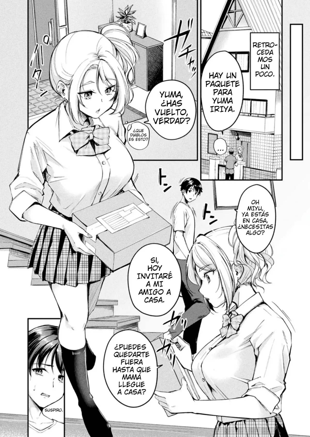 [Regdic] TS Goods Panic ~Iritani Kyoudai no Baai~ | TS Goods Panic ~The Case of the Iritani Siblings~ [Spanish] [TF Scans] изображение № 2