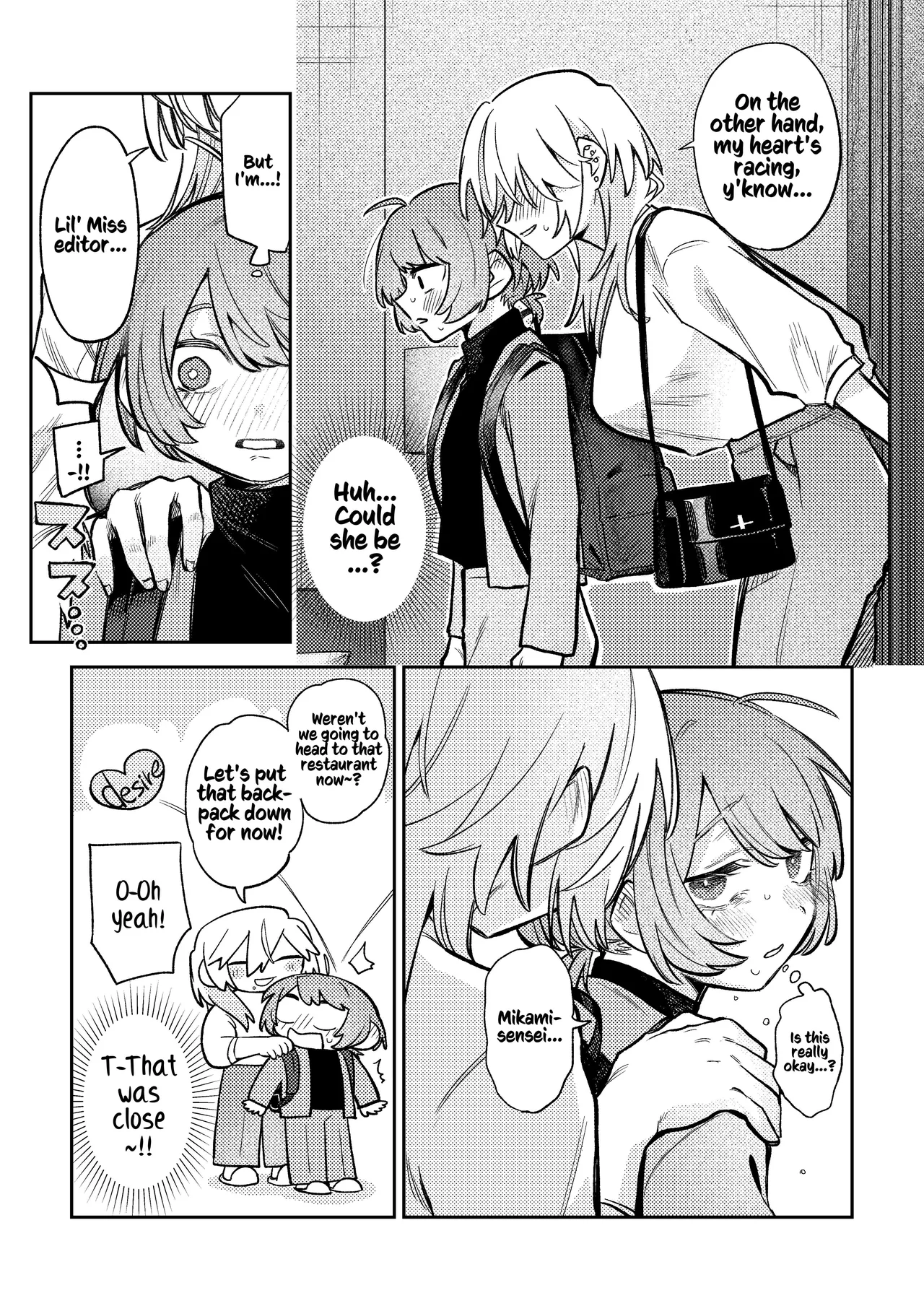 [Dozuke Taira Yuri Teikoku (Suzuo)] Urekko Mangaka-san to Shigodeki Henshuu-san | Popular Manga Artist and Work Adept Editor [English] [Kusanuu] 11eme image