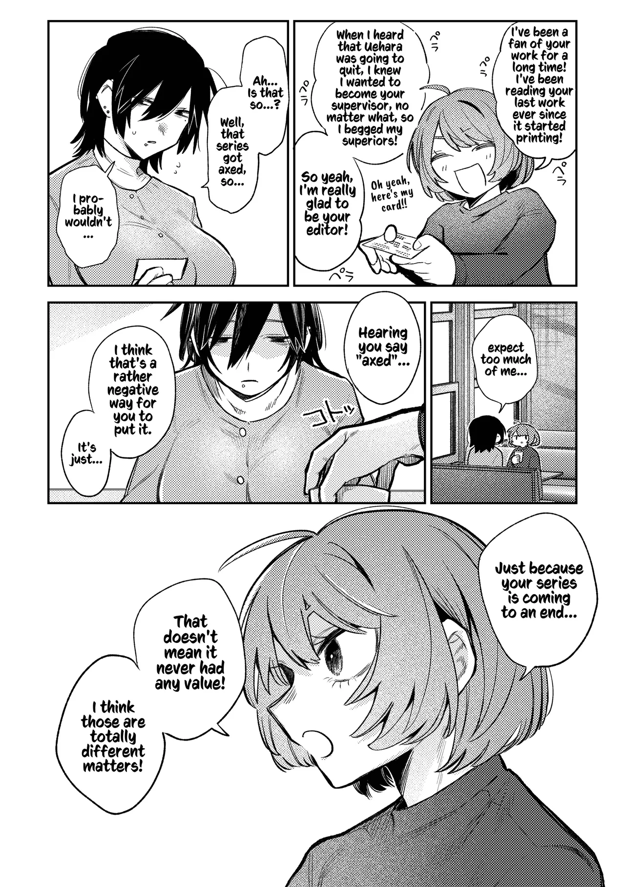 [Dozuke Taira Yuri Teikoku (Suzuo)] Urekko Mangaka-san to Shigodeki Henshuu-san | Popular Manga Artist and Work Adept Editor [English] [Kusanuu] 14eme image