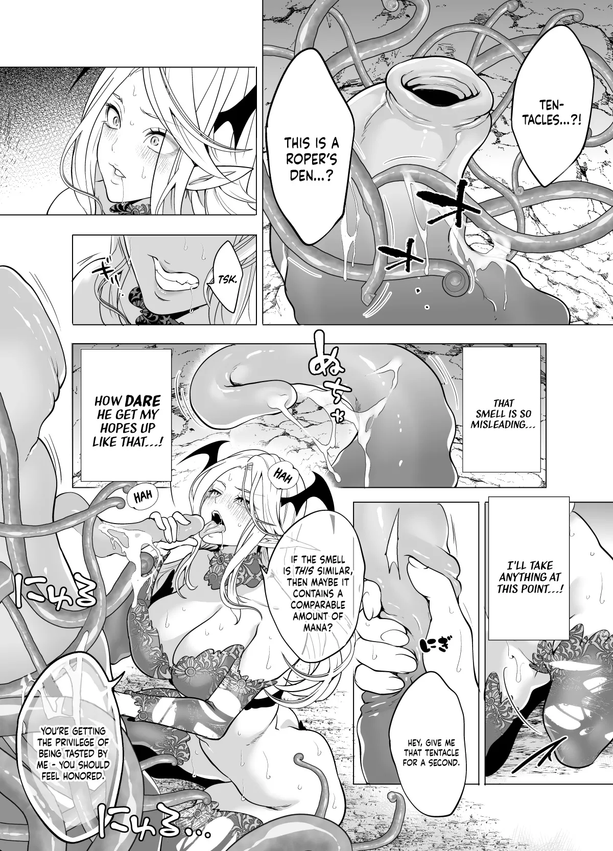 [Miyahara Ayumu] Shokushu Kan Haramase de Takabisha Succubus o Wakaraseru! [English] [Kinsei Translations] 图片编号 8