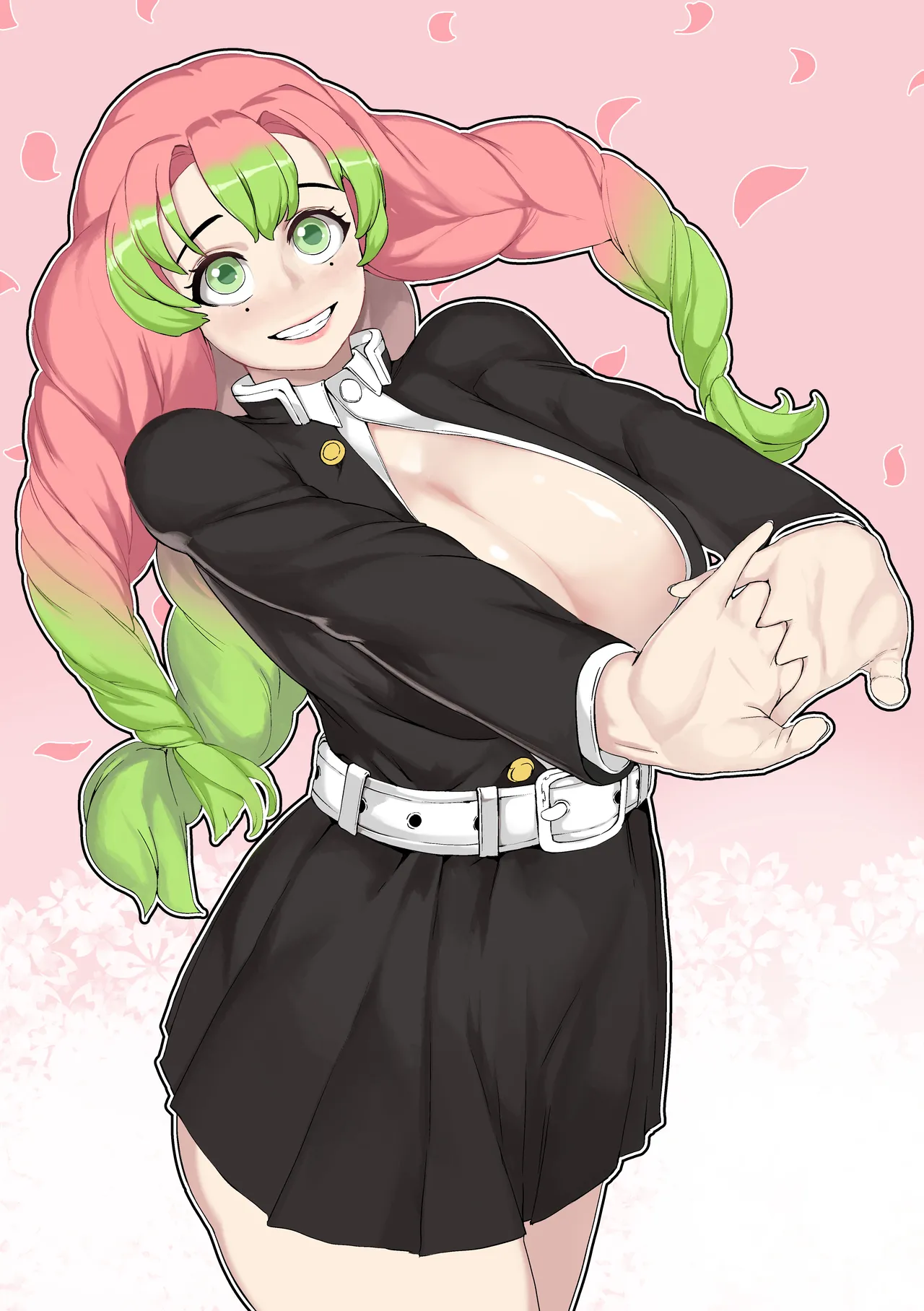 [Tobe] Mitsuri Kanroji (Kimetsu no Yaiba) [Chinese] [不咕鸟汉化组] Bildnummer 2