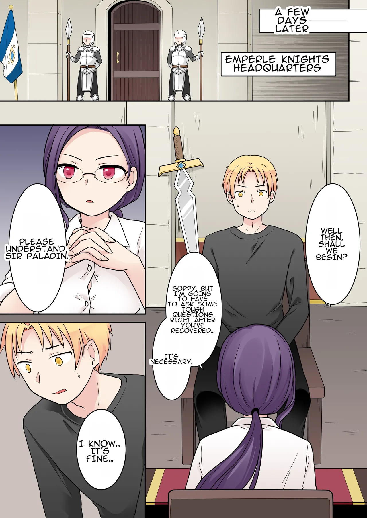 [Zakuro Saihouten(Kuratsuka Riko)] Elite Kishi no Daraku TS ~ Otoko ni Modoretanoni Futatabi TS Sakyubasu Ochi Shichau Kishi-sama ~ | The Fallen Elite Knight: TS ~The Knight Who Returned to Being a Man, Only to Fall Again as a TS Succubus~ изображение № 3