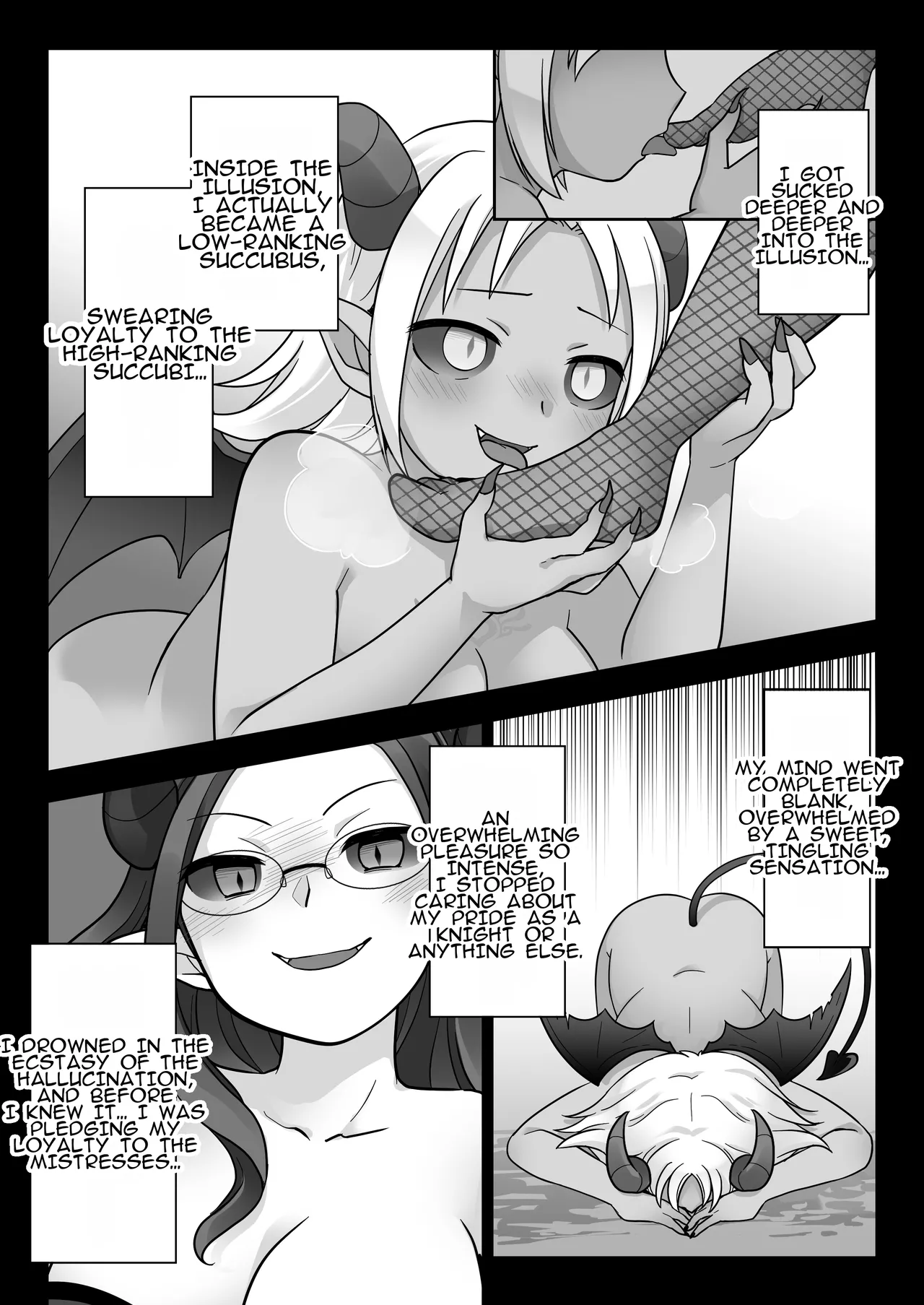 [Zakuro Saihouten(Kuratsuka Riko)] Elite Kishi no Daraku TS ~ Otoko ni Modoretanoni Futatabi TS Sakyubasu Ochi Shichau Kishi-sama ~ | The Fallen Elite Knight: TS ~The Knight Who Returned to Being a Man, Only to Fall Again as a TS Succubus~ изображение № 8