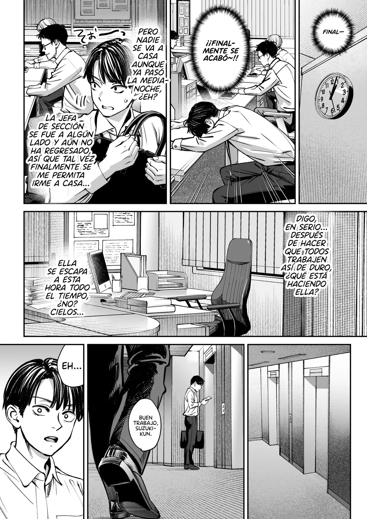 [Oshima Aki] Black Kigyou no Kamin Shitsu ga Yari Beya ni Natteta Hanashi [Spanish] [MandaloAsiNoma] [Digital] imagen número 11