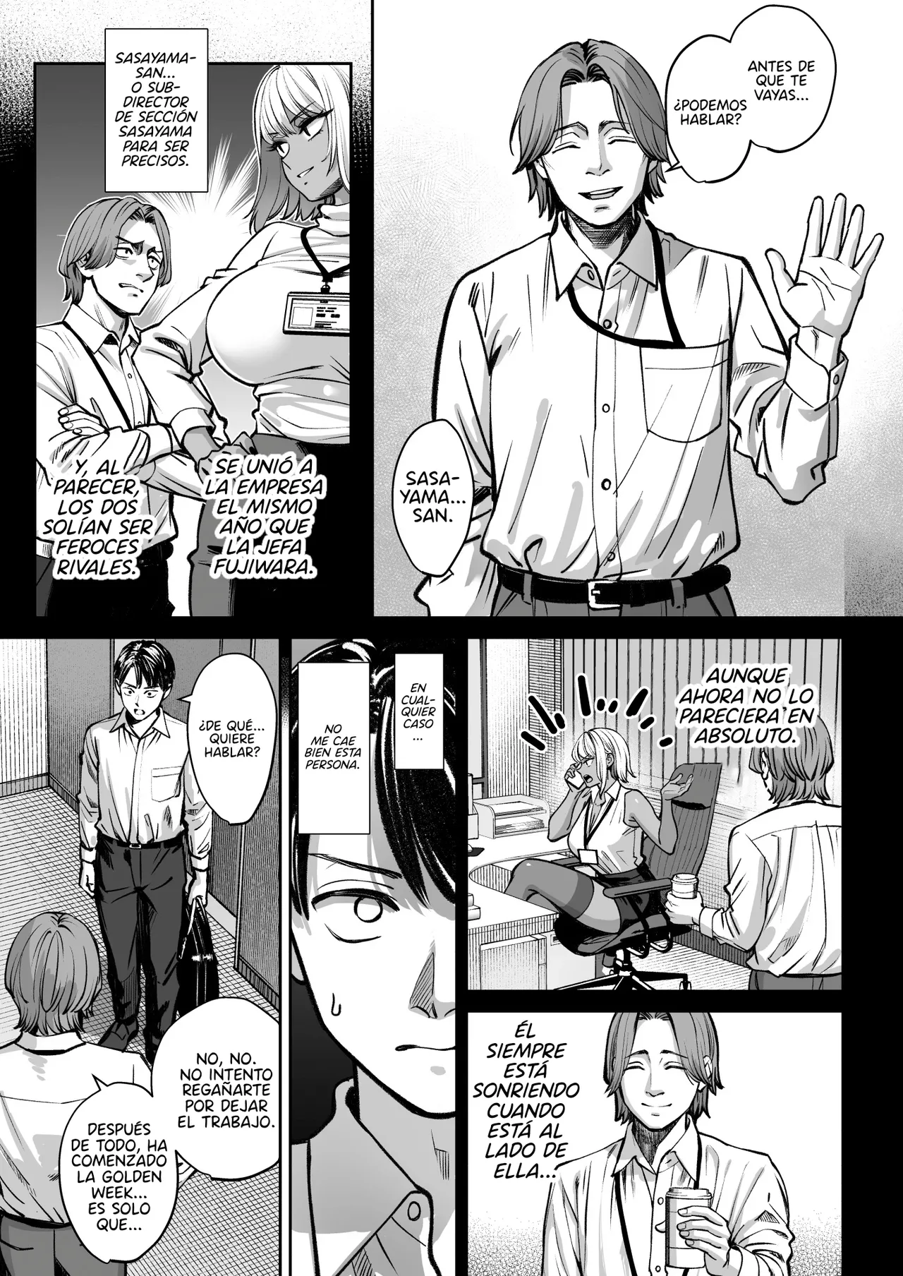 [Oshima Aki] Black Kigyou no Kamin Shitsu ga Yari Beya ni Natteta Hanashi [Spanish] [MandaloAsiNoma] [Digital] imagen número 12