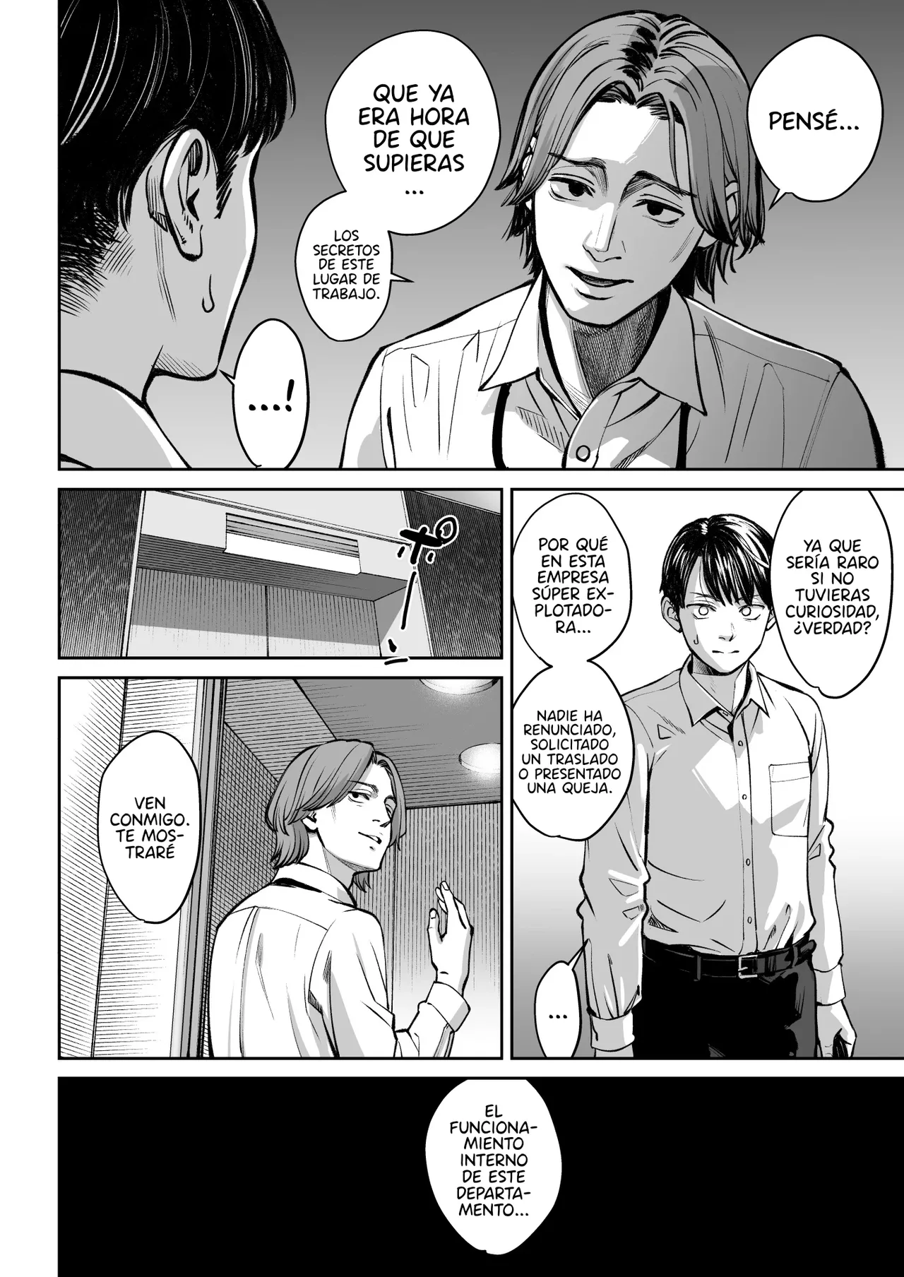 [Oshima Aki] Black Kigyou no Kamin Shitsu ga Yari Beya ni Natteta Hanashi [Spanish] [MandaloAsiNoma] [Digital] imagen número 13