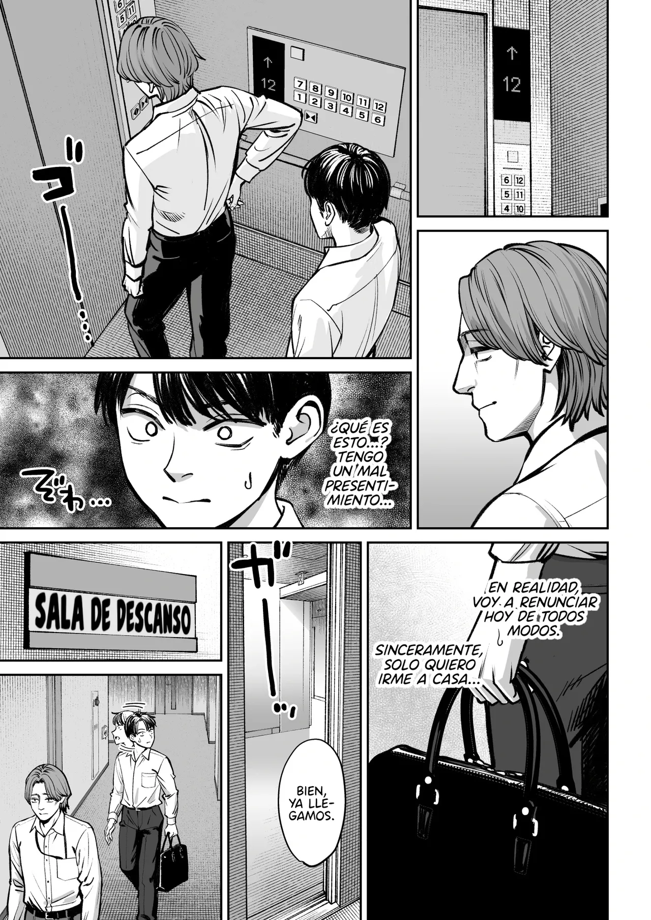 [Oshima Aki] Black Kigyou no Kamin Shitsu ga Yari Beya ni Natteta Hanashi [Spanish] [MandaloAsiNoma] [Digital] imagen número 14