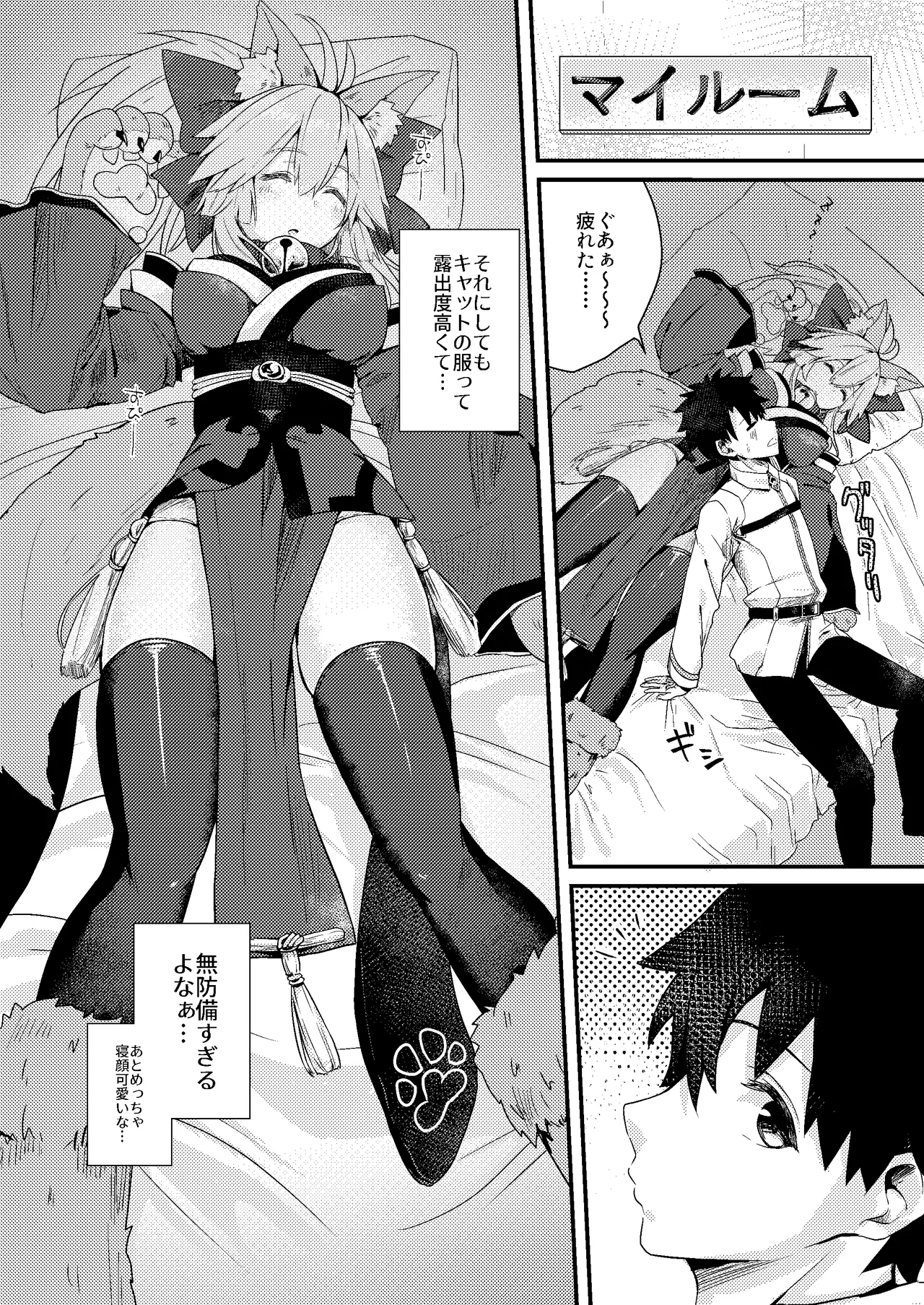 [Torihamu Holic (Yamamura Umi)] Muboubi Suimin Tamamo Cat - tamamocat is sleeping. (Fate/Grand Order) [Digital] изображение № 5