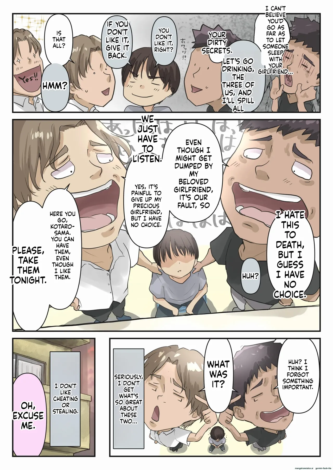 [Takotokite] Chikutomo dattara Uwaki ja Nai!! | If it’s just ‘Nipple Friend,’ then it’s not cheating!! [English] [MTL] 9eme image