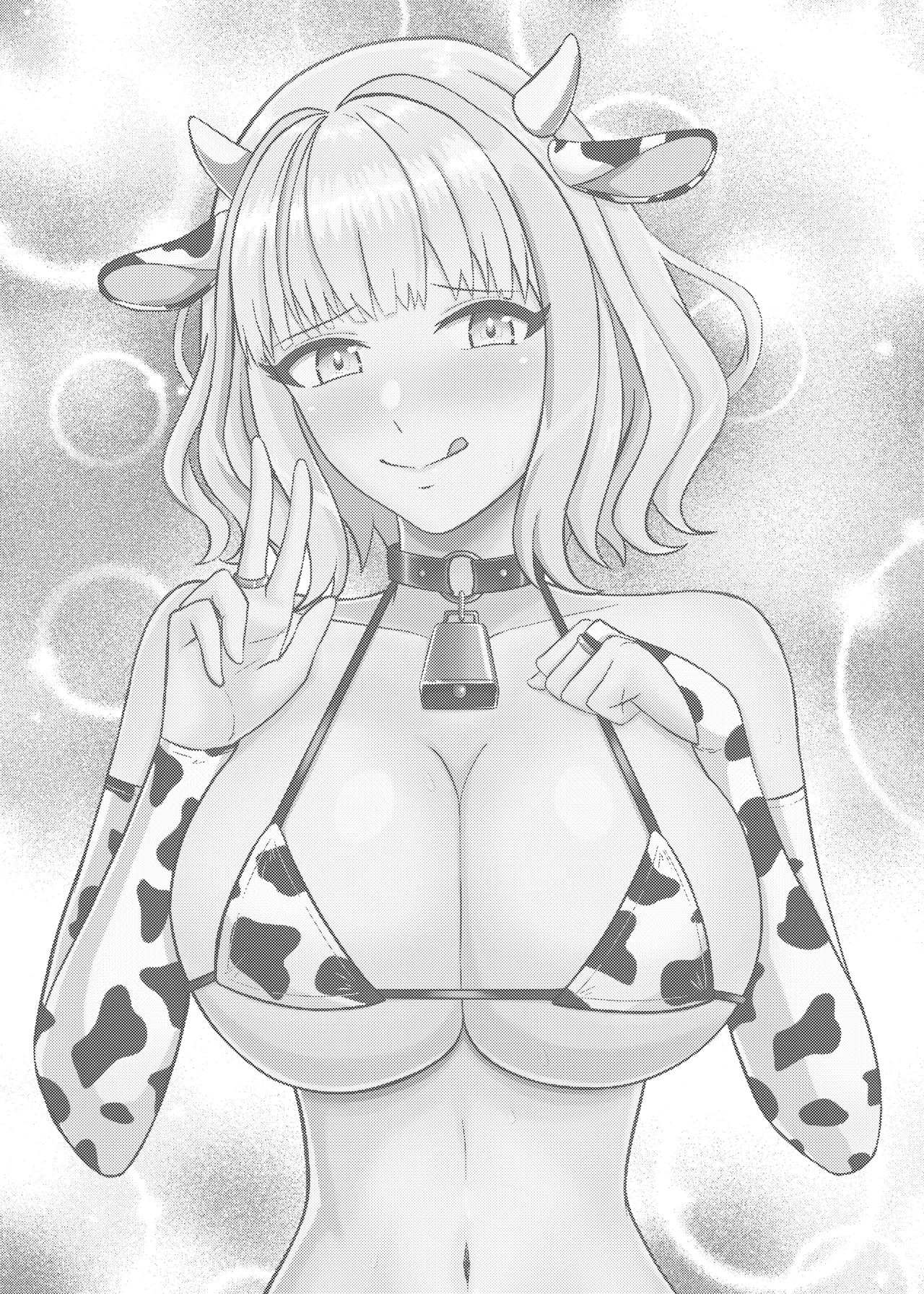 Tochin's extremely wild titjob ⭐︎ fan service (rough translation) 3eme image