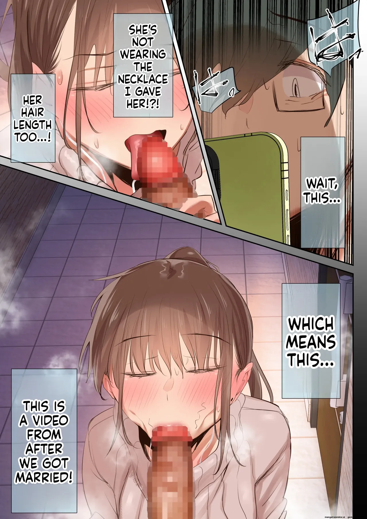 [Ubuo] Ki ga tsuyokute zako manko na tsuma wa dareka no osagari (MTL) image number 40