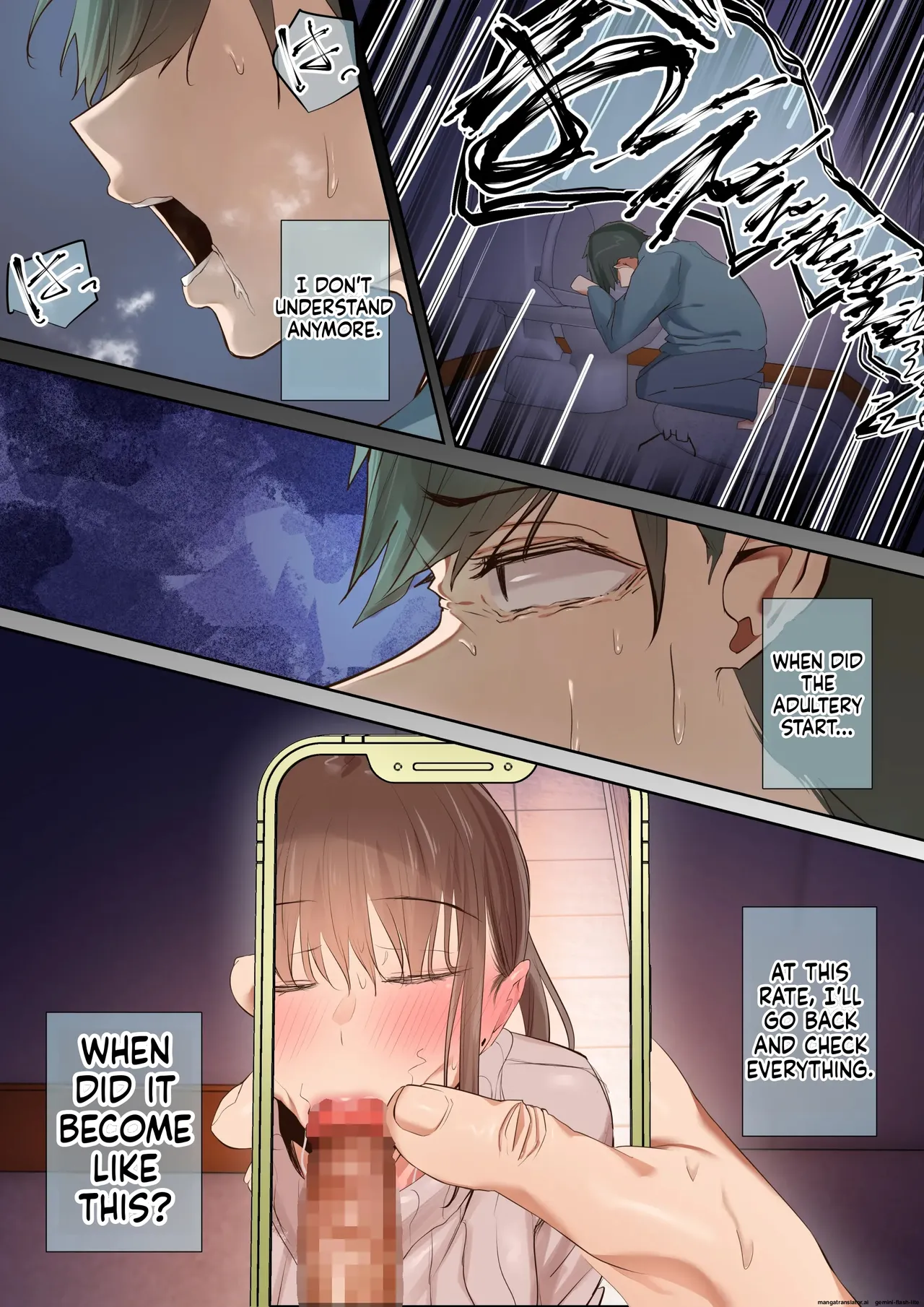 [Ubuo] Ki ga tsuyokute zako manko na tsuma wa dareka no osagari (MTL) image number 43