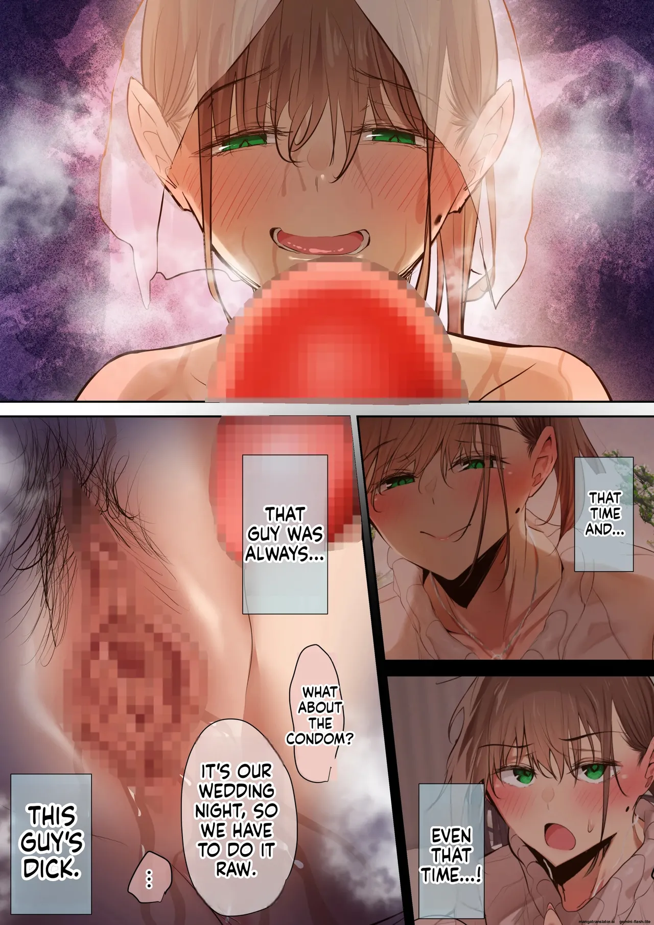 [Ubuo] Ki ga tsuyokute zako manko na tsuma wa dareka no osagari (MTL) image number 81