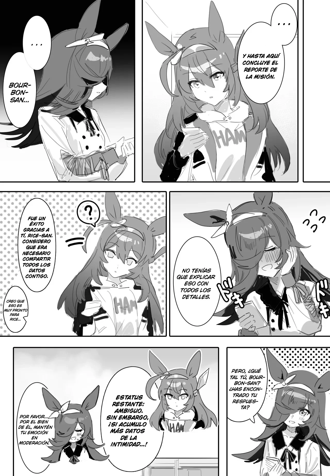 [Awei] Koi to Chocolate｜Amor y Chocolate (Uma Musume Pretty Derby) [Spanish] [SigmaDeltaXD] [Decensored] изображение № 27