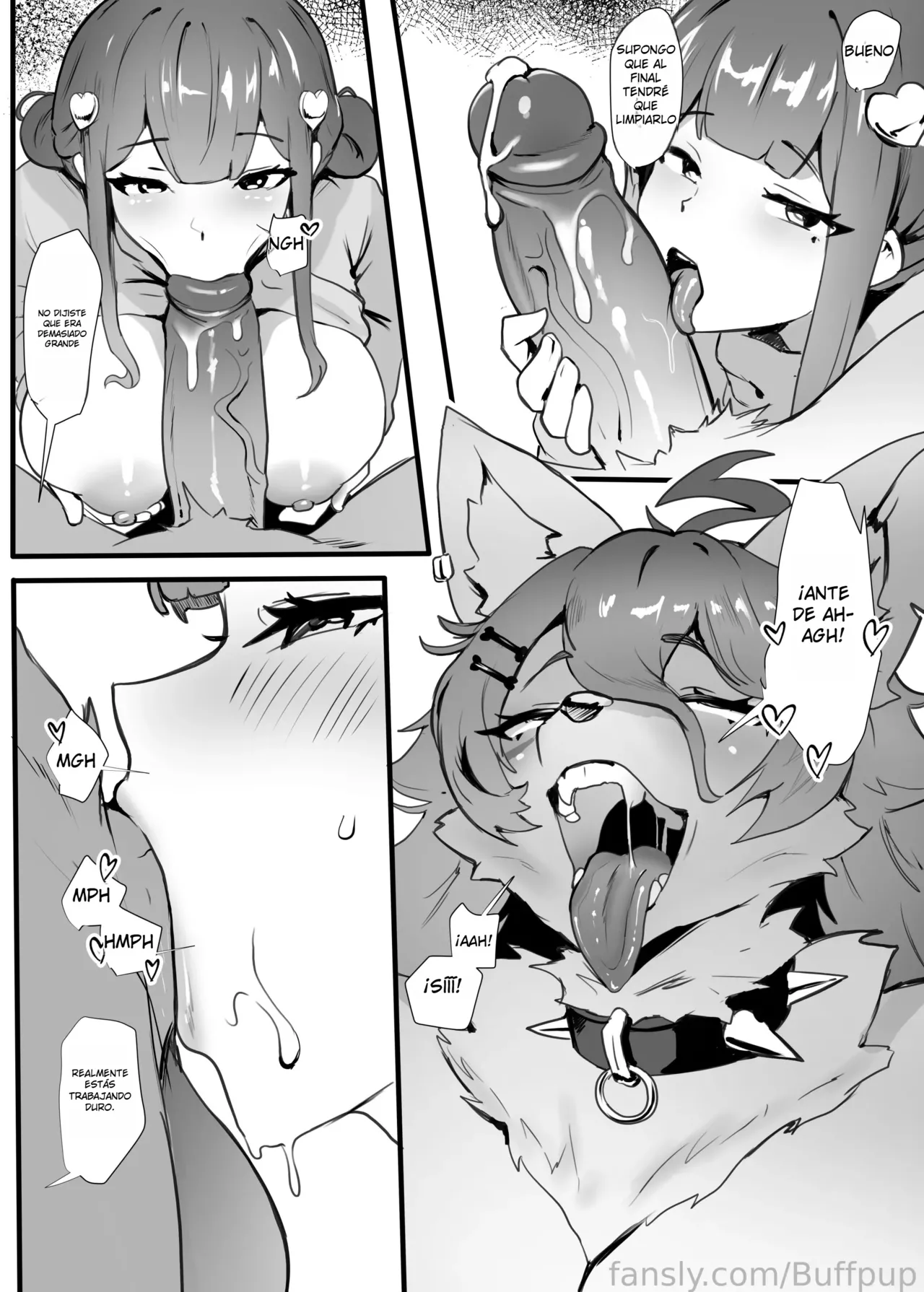 [gad_ddx] My Friend Buffpup can grow a Cock｜A Mi Amiga Buffpup le puede Crecer un Pene (Buffpup) {EbisuTraslade - Winder} {Decensored} 图片编号 12