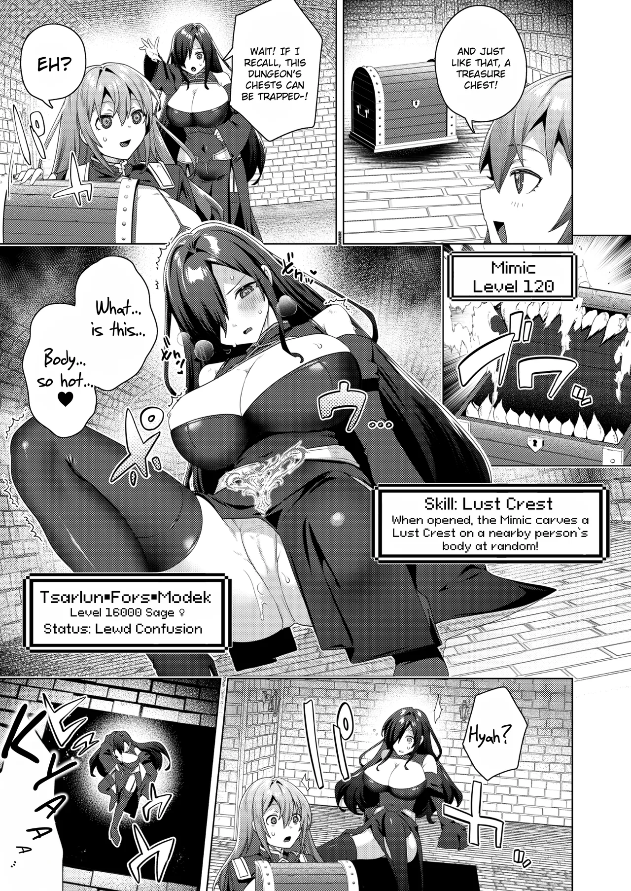 [Ebimashi (Ebina Ebi)] Nyotaika suru to 1000-bai Tsuyoku Naru Skill o Te ni Ireta! 2 - I got a skill that makes me 1000 times stronger when I transsexual! [English] [Rei Scans] image number 7