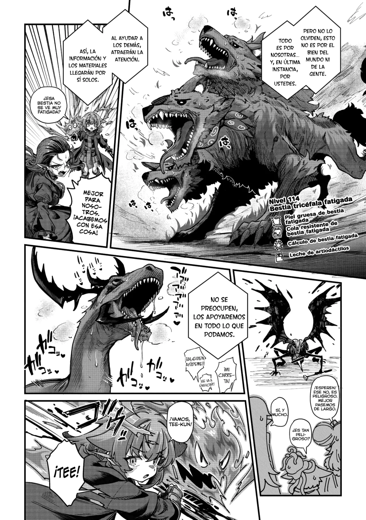 [Okuva] Senshi-chan to Shokushu-kun Capítulo 06 (Comic Gaira Vol.24) [Digital] [Spanish] [Lolbooru Scan] Bildnummer 2