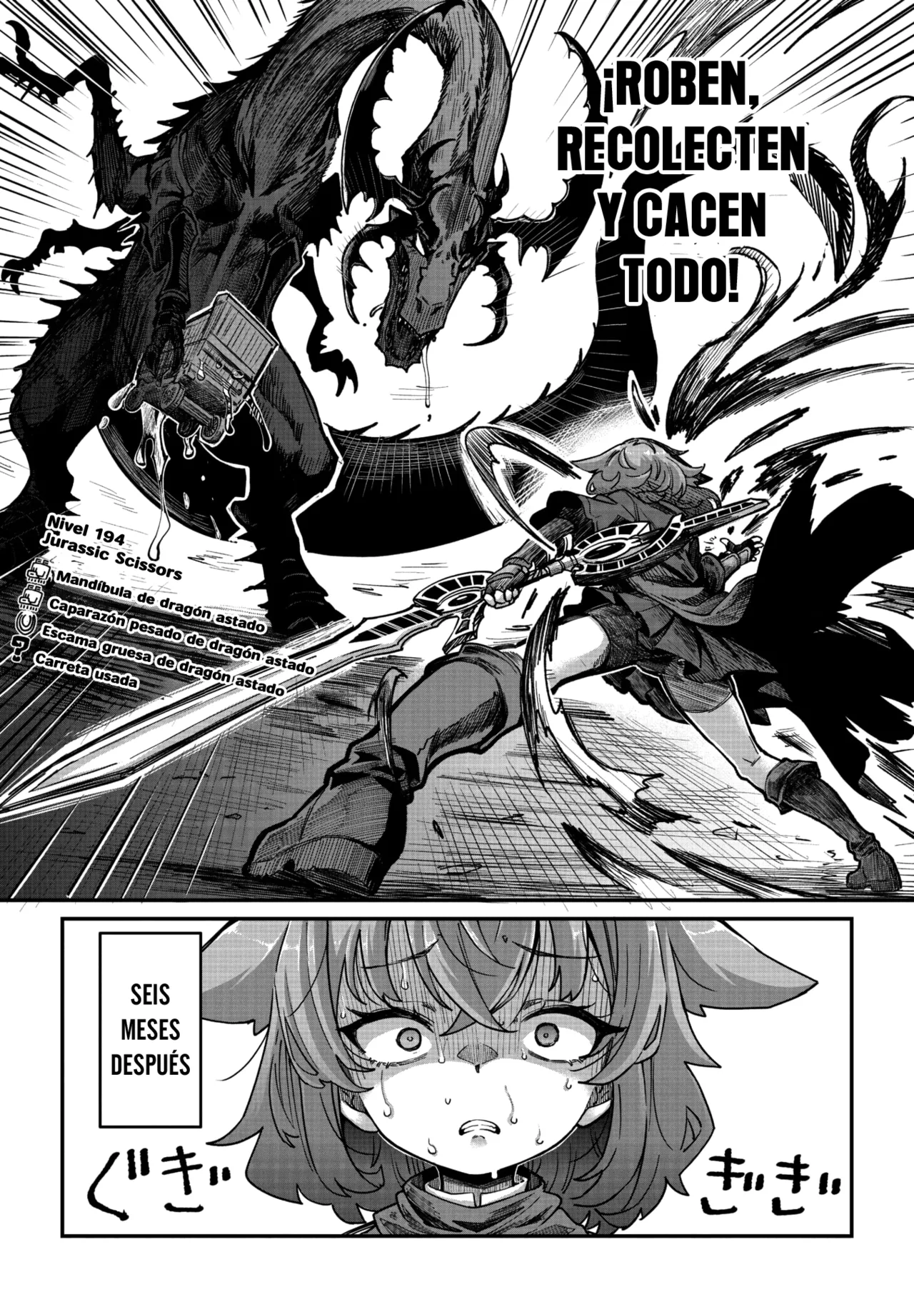 [Okuva] Senshi-chan to Shokushu-kun Capítulo 06 (Comic Gaira Vol.24) [Digital] [Spanish] [Lolbooru Scan] Bildnummer 3