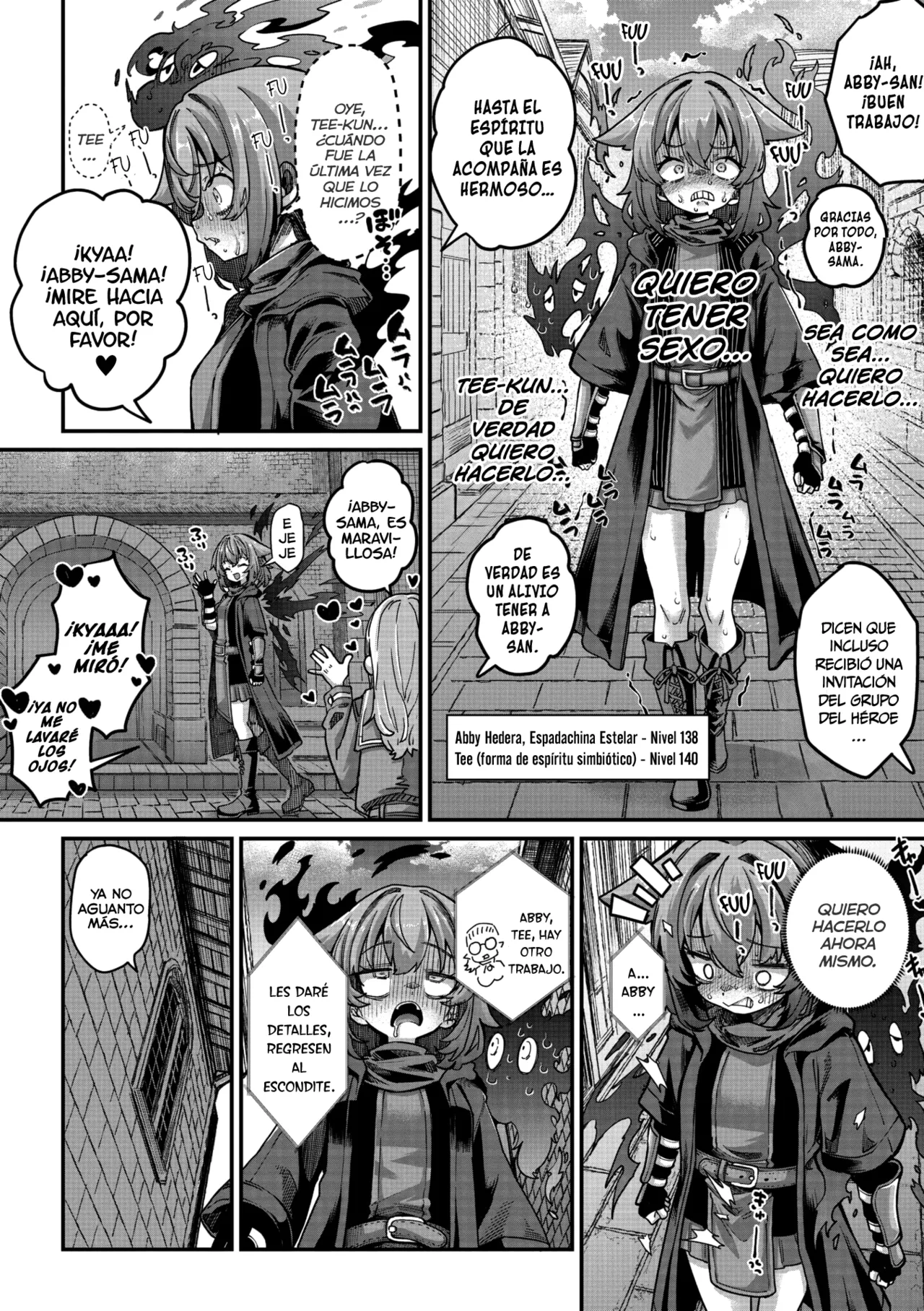 [Okuva] Senshi-chan to Shokushu-kun Capítulo 06 (Comic Gaira Vol.24) [Digital] [Spanish] [Lolbooru Scan] Bildnummer 4