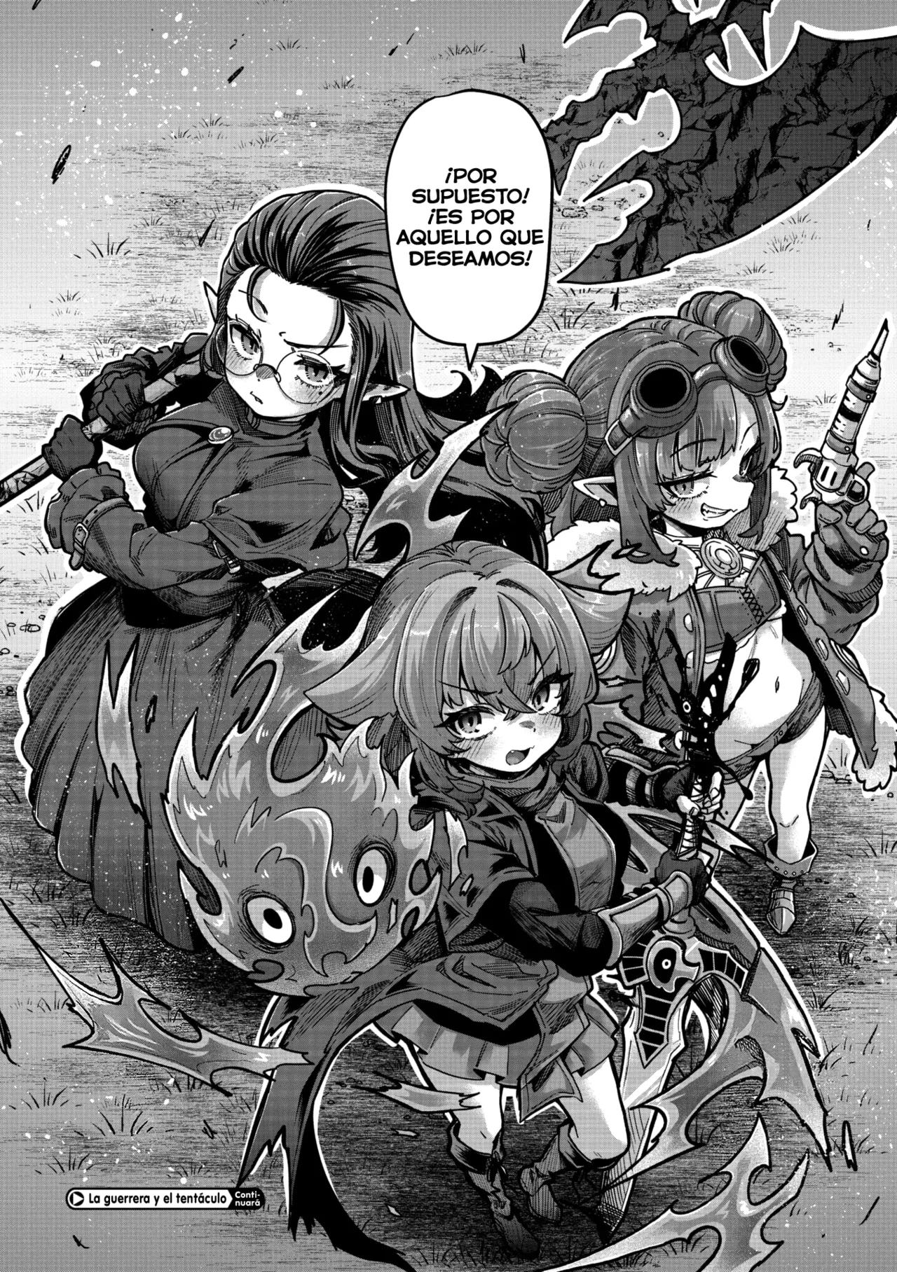 [Okuva] Senshi-chan to Shokushu-kun Capítulo 06 (Comic Gaira Vol.24) [Digital] [Spanish] [Lolbooru Scan] Bildnummer 26