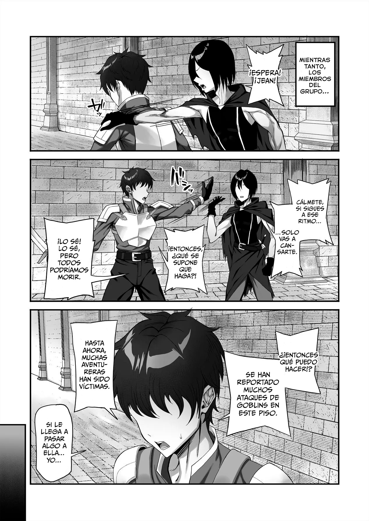 [Dekai Buki wa Roman (Tekkai Blade)] Inmon o Fuyo Sareta kara Goblin o Tsukatta Hanashi | La historia de cómo me pusieron una marca de lujuria y tuve que usar goblins debido a eso [Spanish] numero di immagine  41