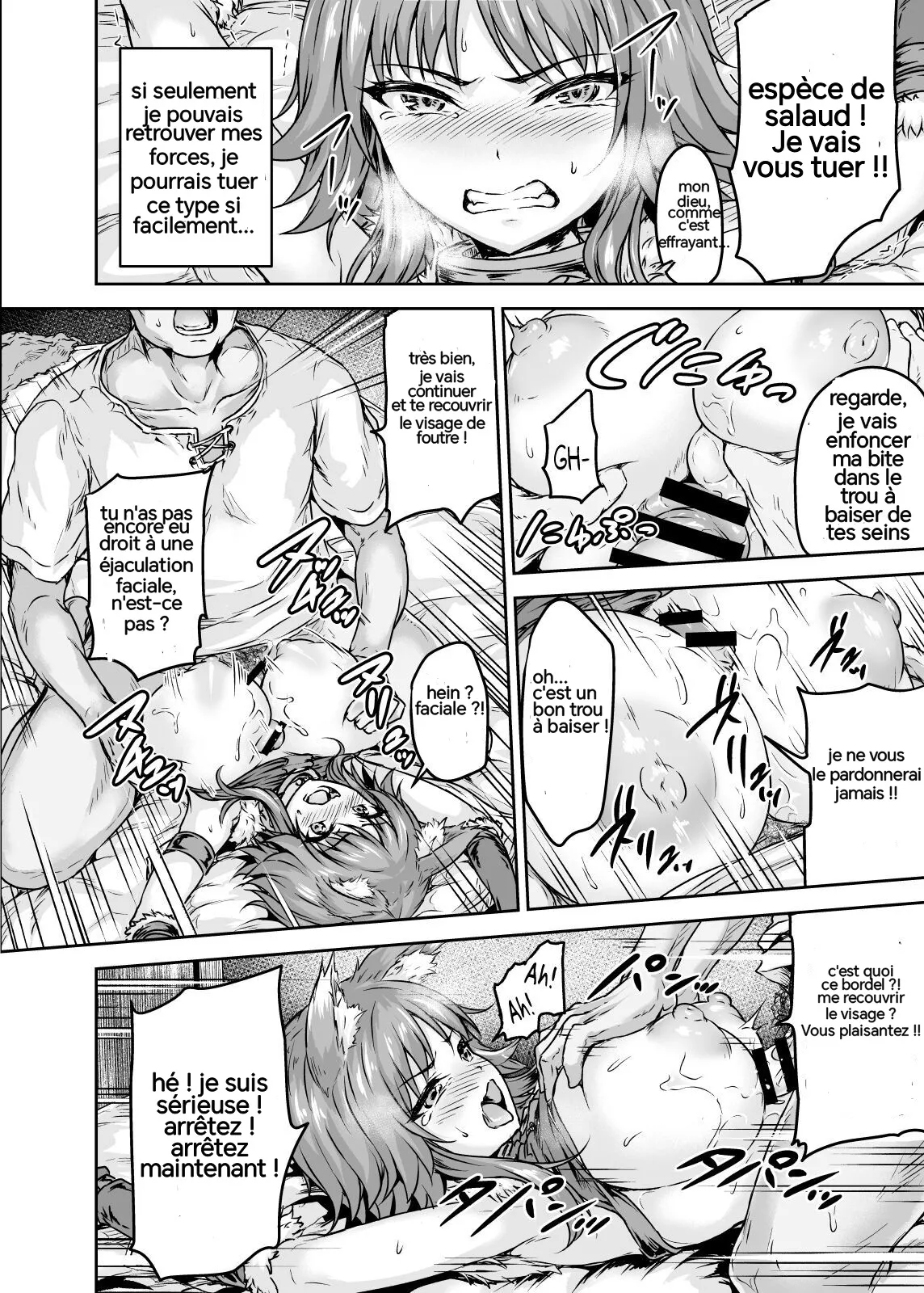 (Sazareito) [Ohnaka Ito] Makoto Falls to Pleasure with a Bitch Contract [French] 画像番号 9