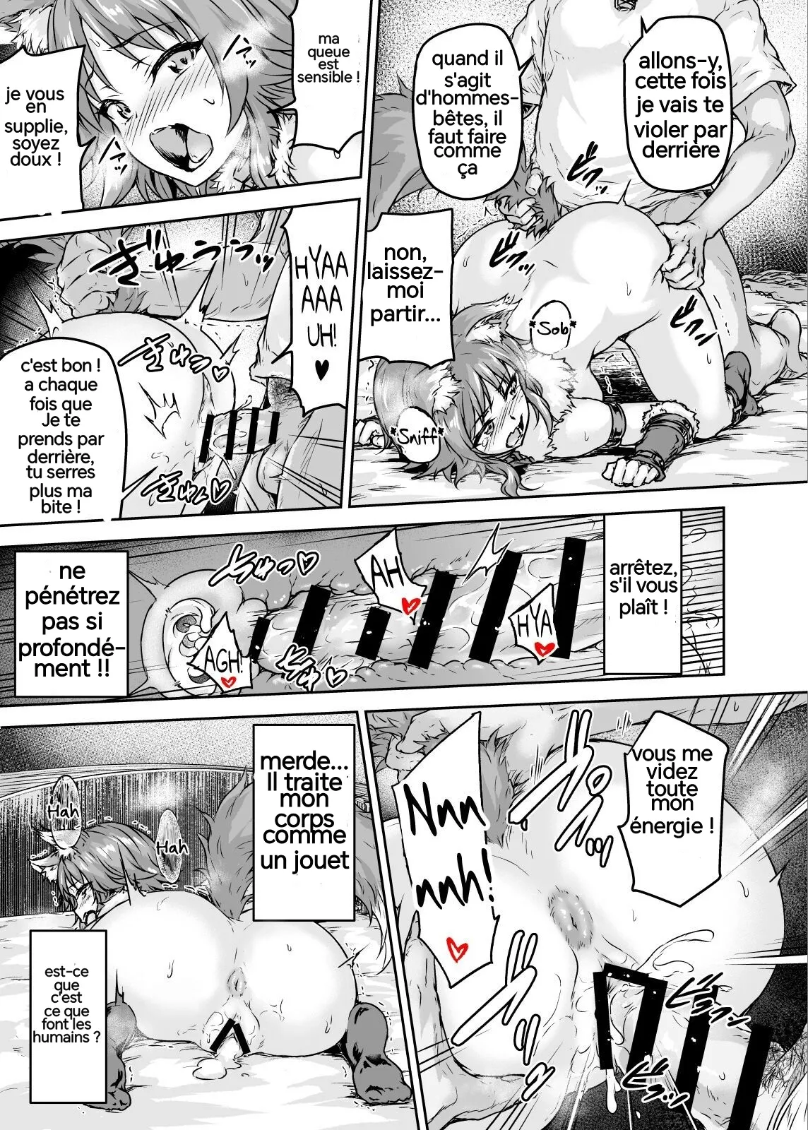 (Sazareito) [Ohnaka Ito] Makoto Falls to Pleasure with a Bitch Contract [French] 画像番号 16