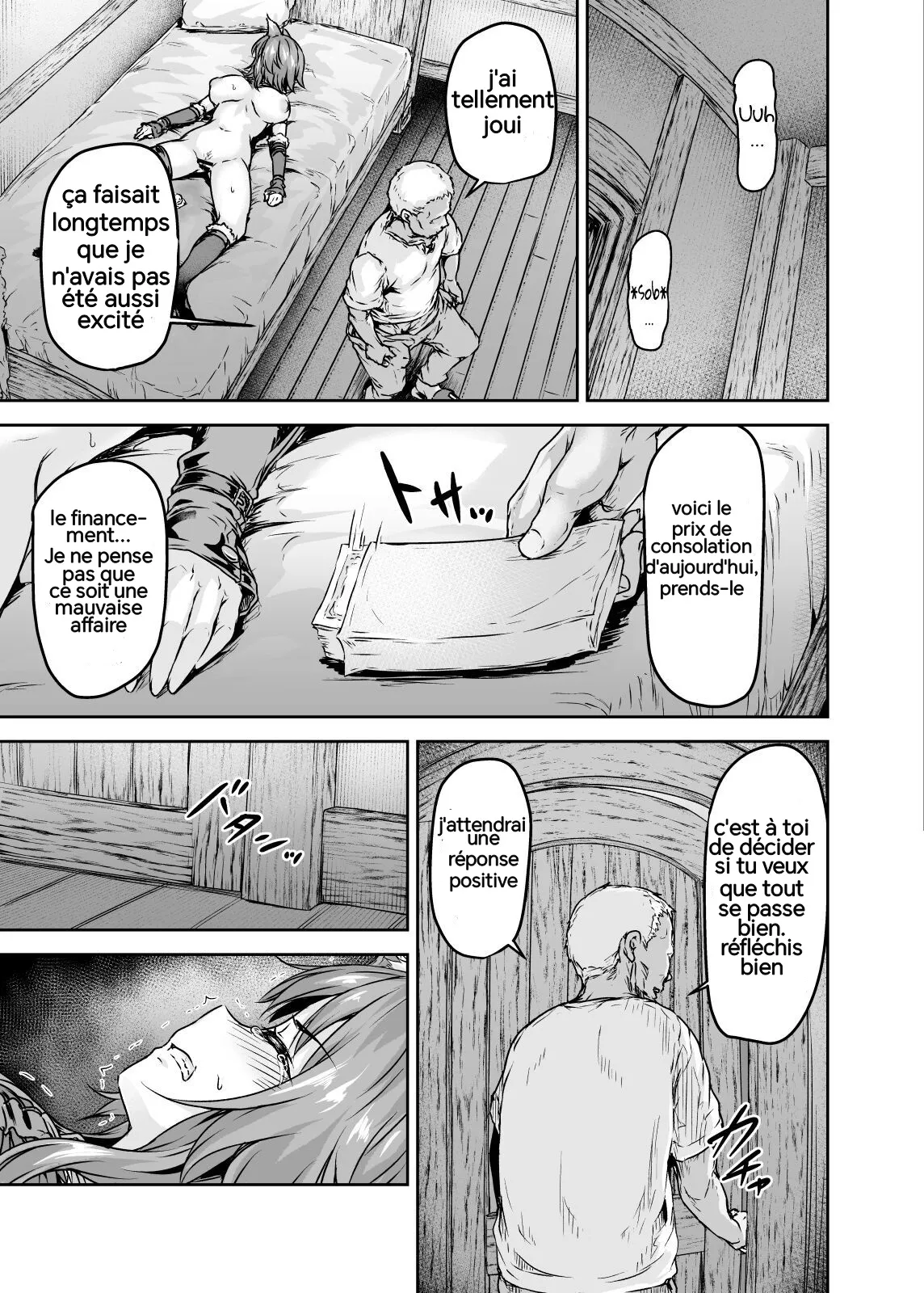 (Sazareito) [Ohnaka Ito] Makoto Falls to Pleasure with a Bitch Contract [French] 画像番号 20