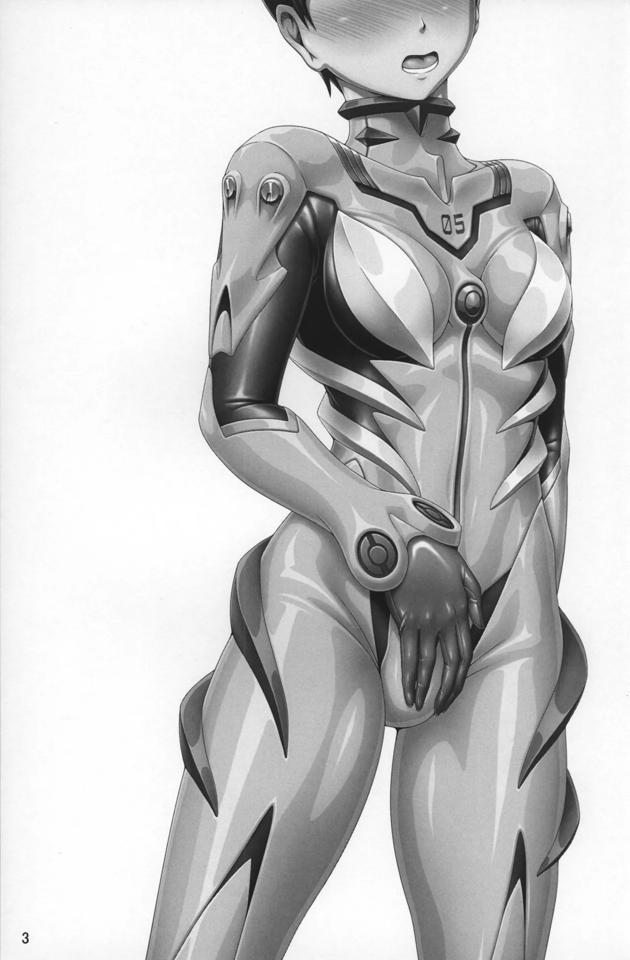 [Isurusdo (Aozame Takao)] Plugsuit Josou ja Nai to...! PINK (Neon Genesis Evangelion) [Chinese][IC个人汉化] 이미지 번호 2