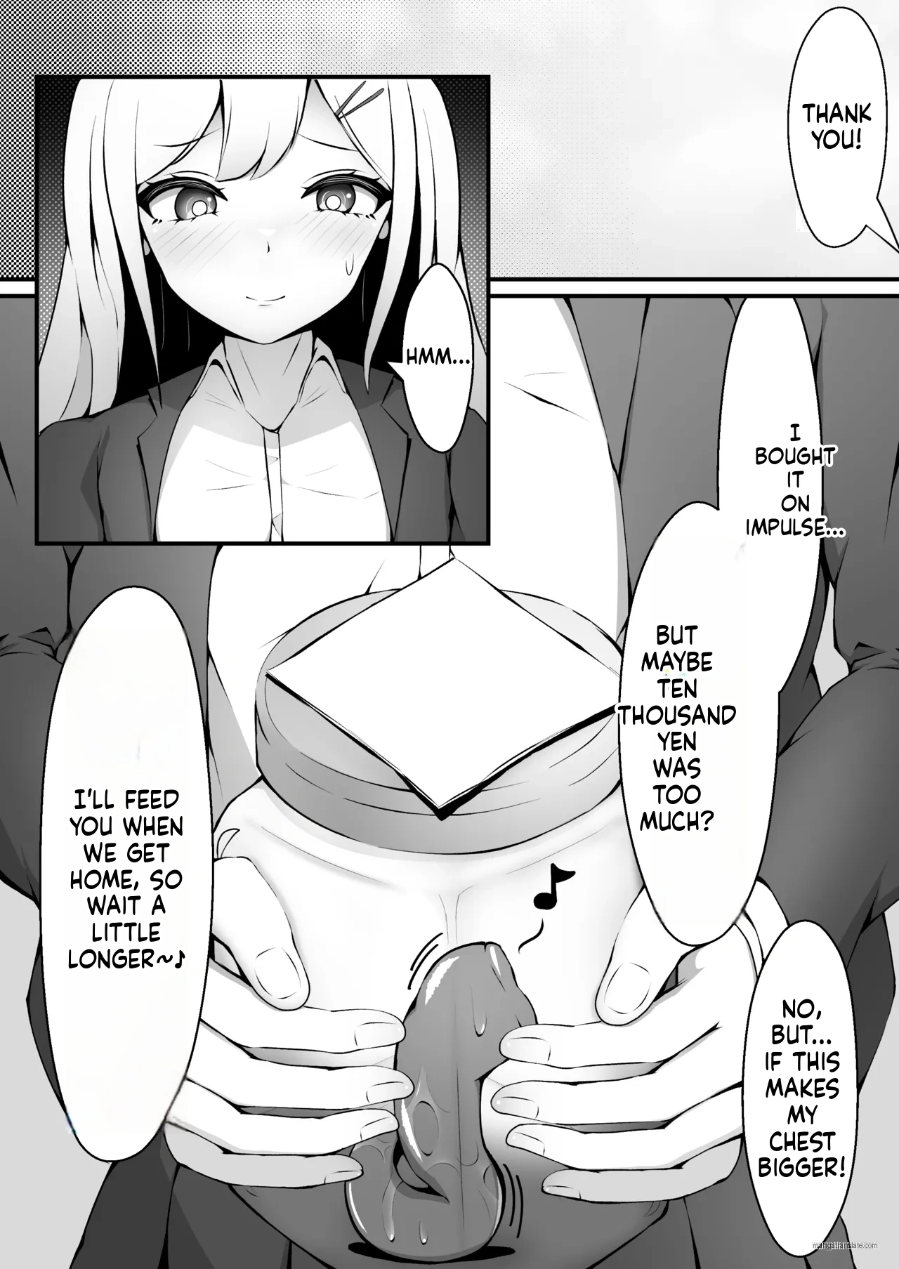 [Genkai Shoujo (Iruiru)] Oppai Milk de Shokushu wo Sodatetemita Kekka… [Digital] - English Machine Translated 4eme image