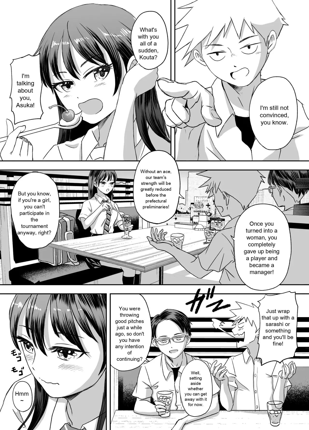 [Meganeko] The Story of How I Became a High School Girl Before the School Trip 이미지 번호 54