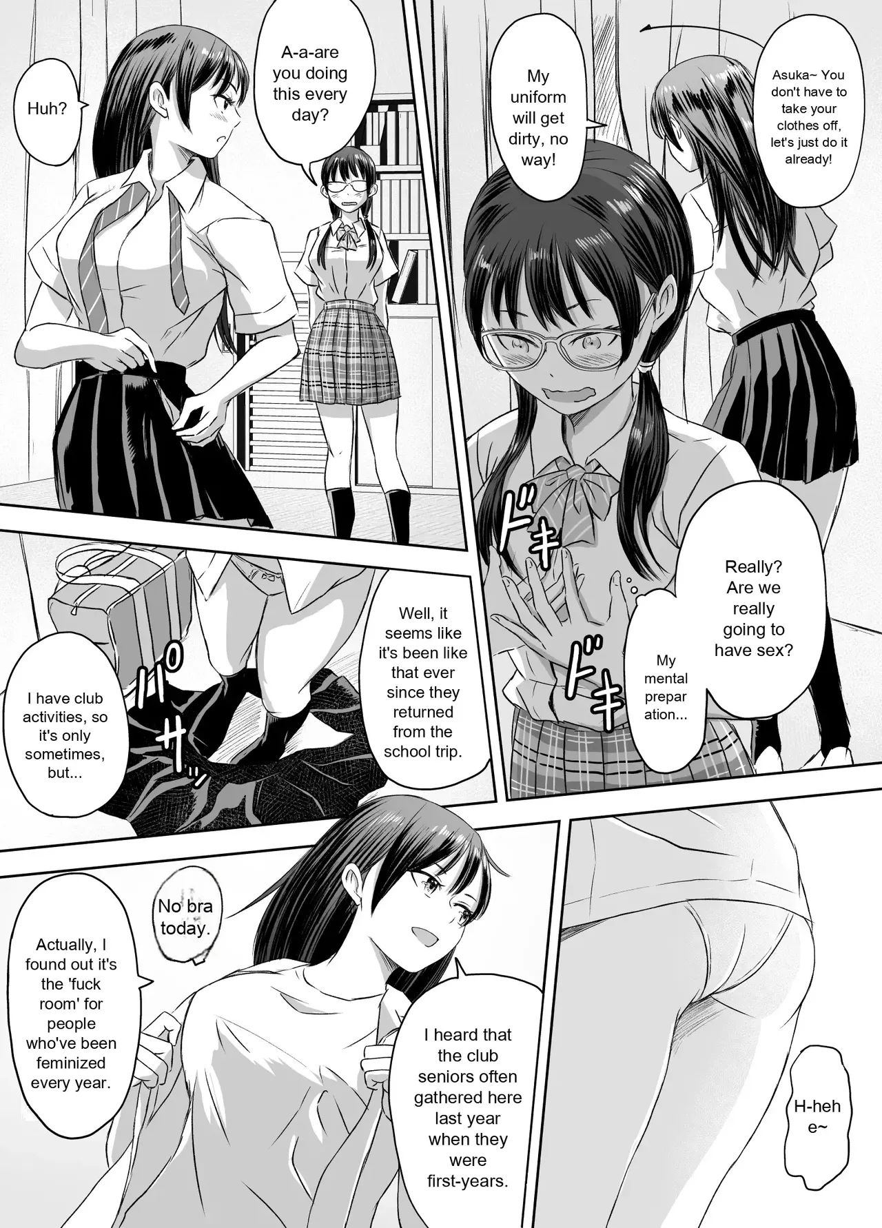 [Meganeko] Enjoying School Life While Remaining a High School Girl 图片编号 13