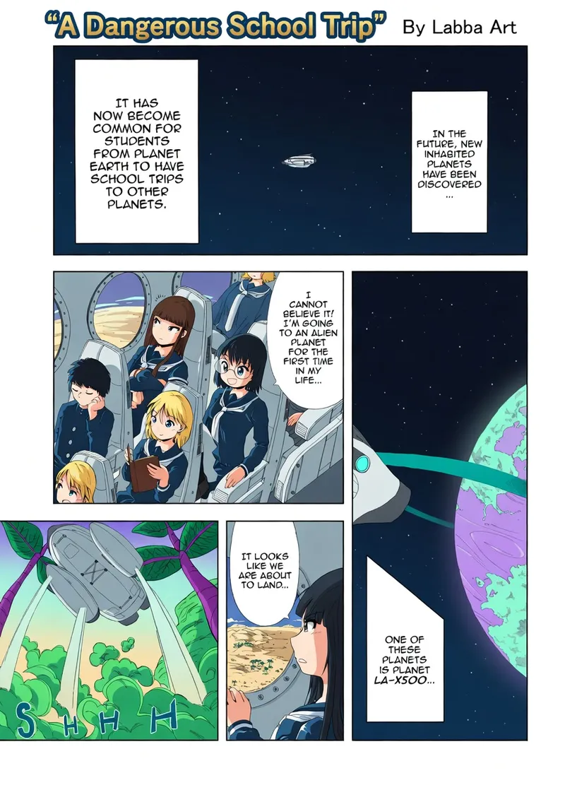 Dangerous Trip by Labba Art - AI Colored image number 1