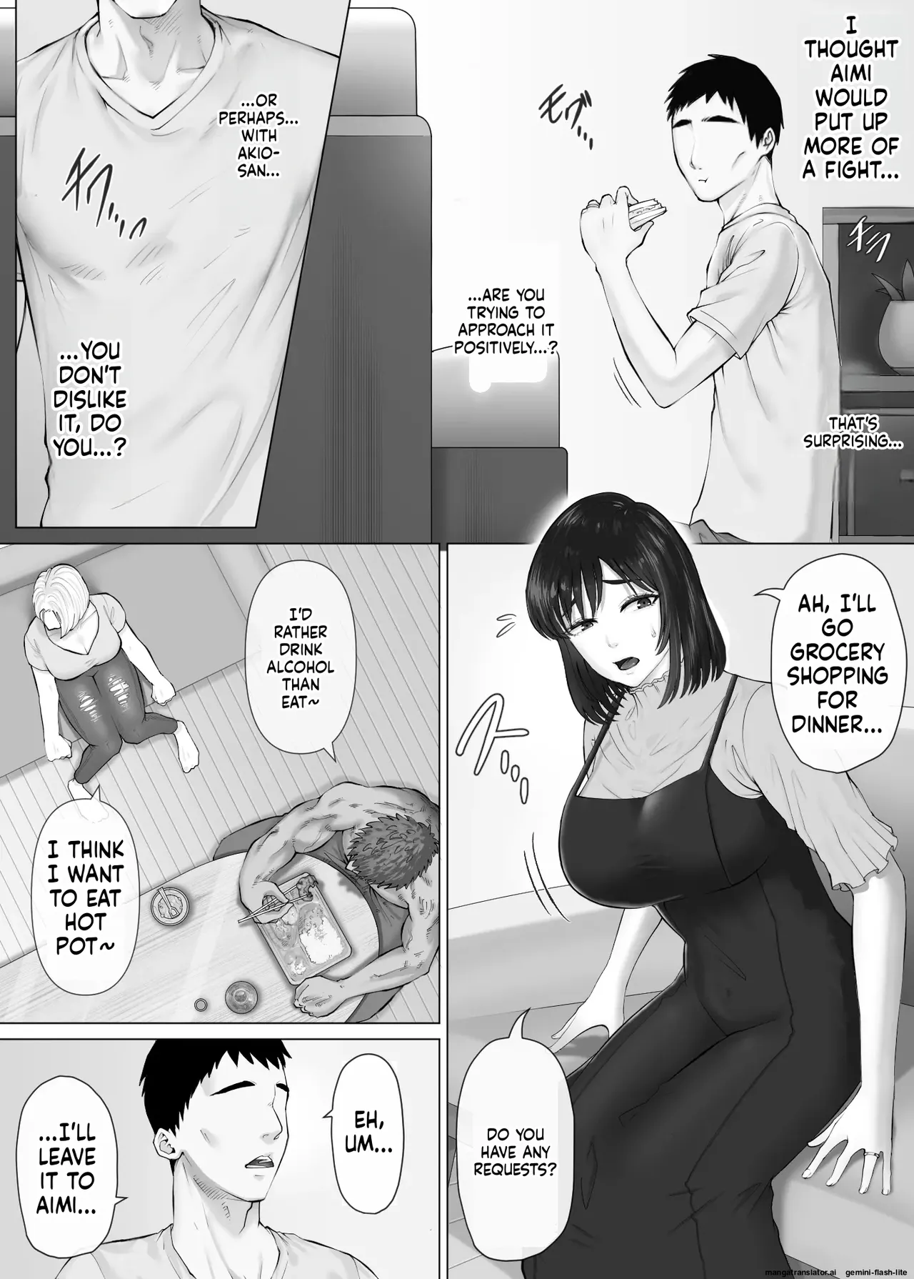 [Mitsumitsu Niku (Hikitogu)] LeveChi na Swapping 3 ~Honrosareru Fuufu Hen~ 画像番号 23