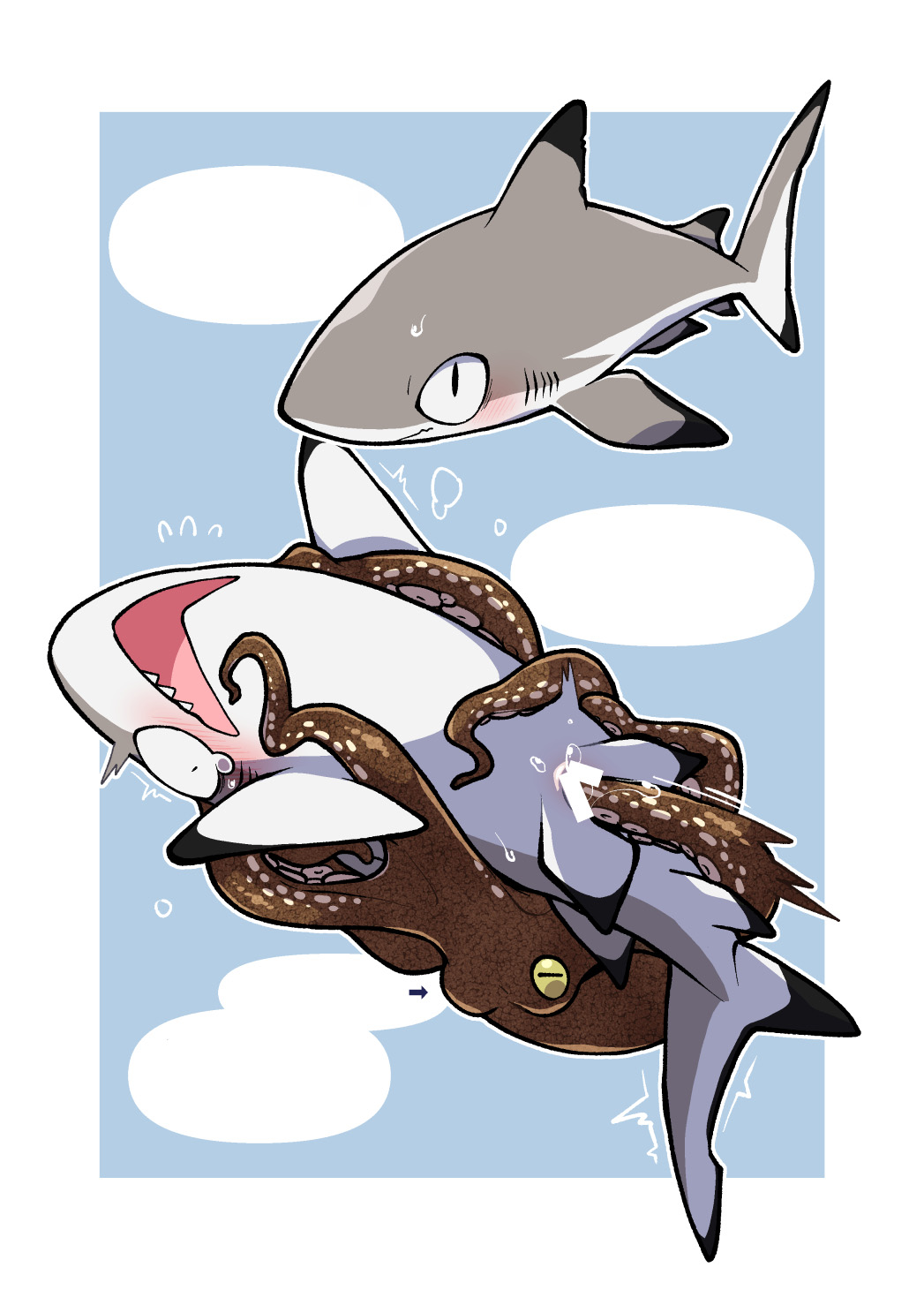 [Ika Guerrilla (Kageyama)] Dokidoki Suizokukan [Digital] [Textless] imagen número 12