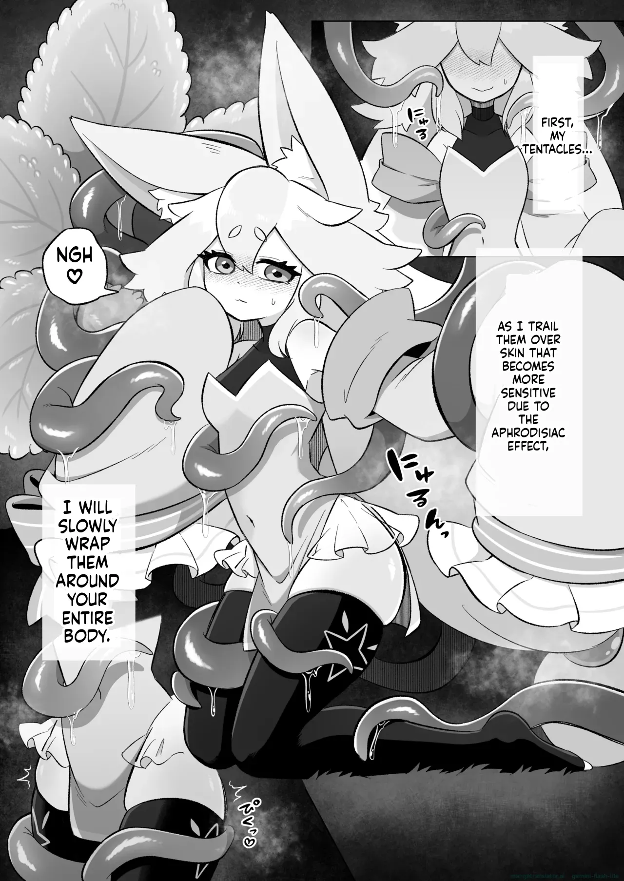 [Moto no Hondana (Moto)] Minarai futanari inma ga shokushu onanī de kairaku zetchō tanren suru ohanashi [Digital] (SCANMTL) image number 10