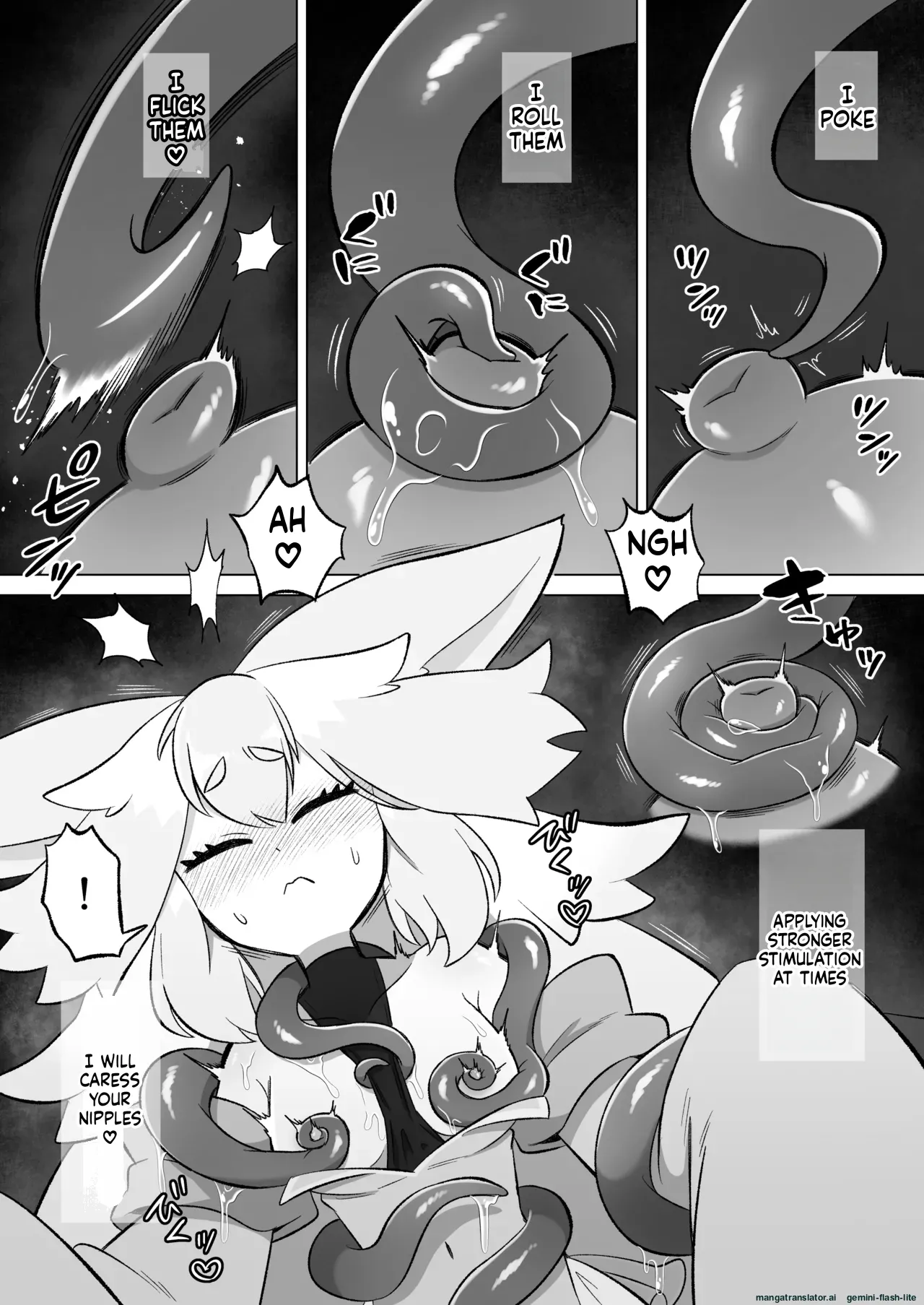 [Moto no Hondana (Moto)] Minarai futanari inma ga shokushu onanī de kairaku zetchō tanren suru ohanashi [Digital] (SCANMTL) image number 12