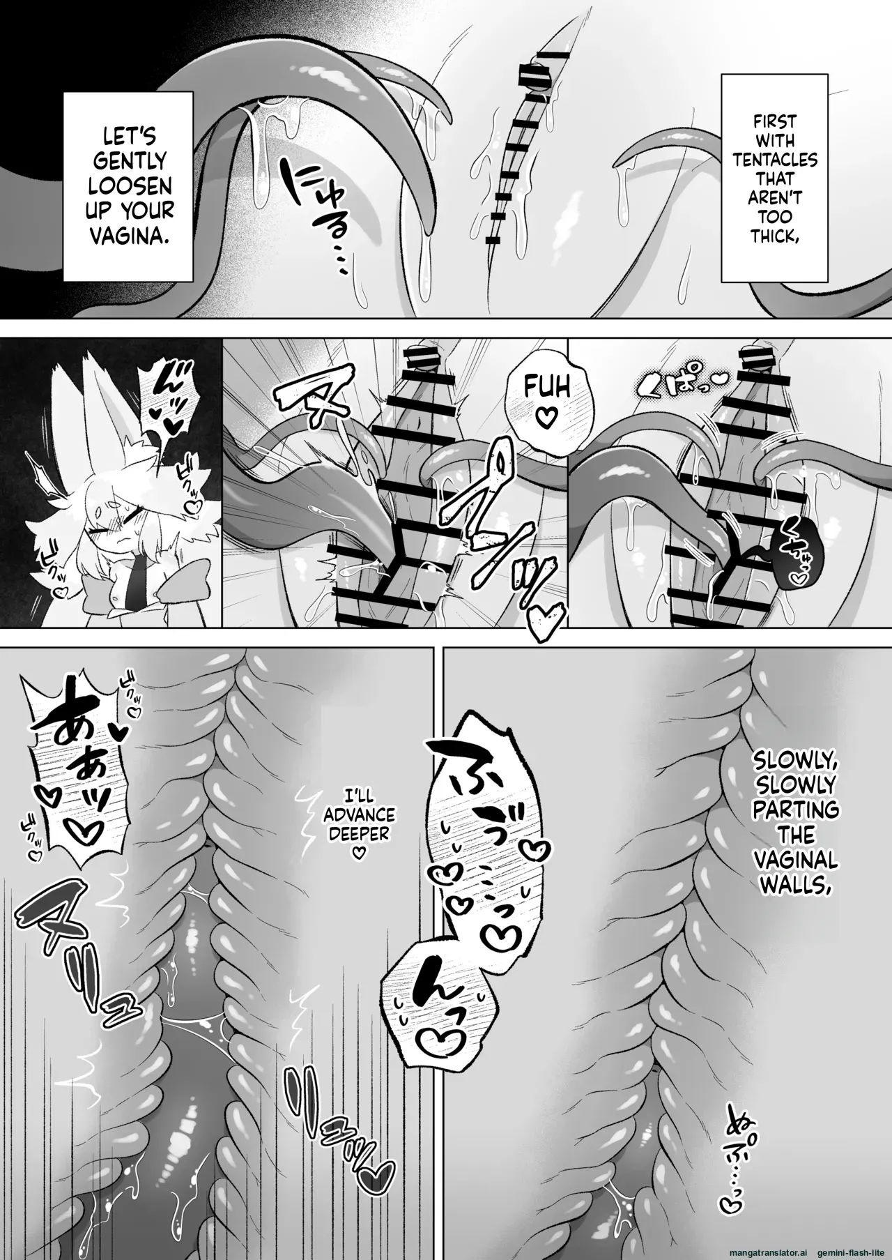 [Moto no Hondana (Moto)] Minarai futanari inma ga shokushu onanī de kairaku zetchō tanren suru ohanashi [Digital] (SCANMTL) image number 30