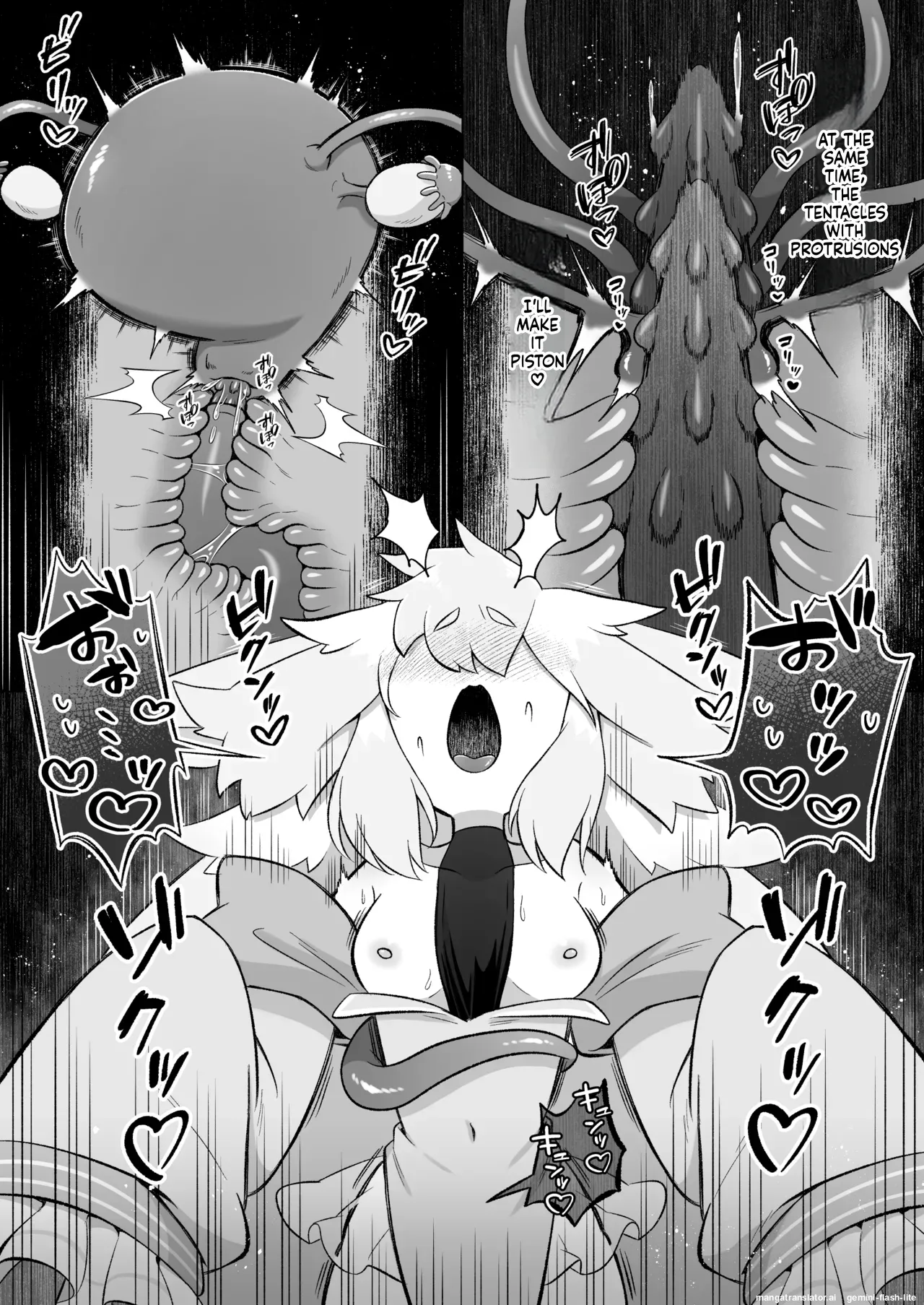 [Moto no Hondana (Moto)] Minarai futanari inma ga shokushu onanī de kairaku zetchō tanren suru ohanashi [Digital] (SCANMTL) image number 36