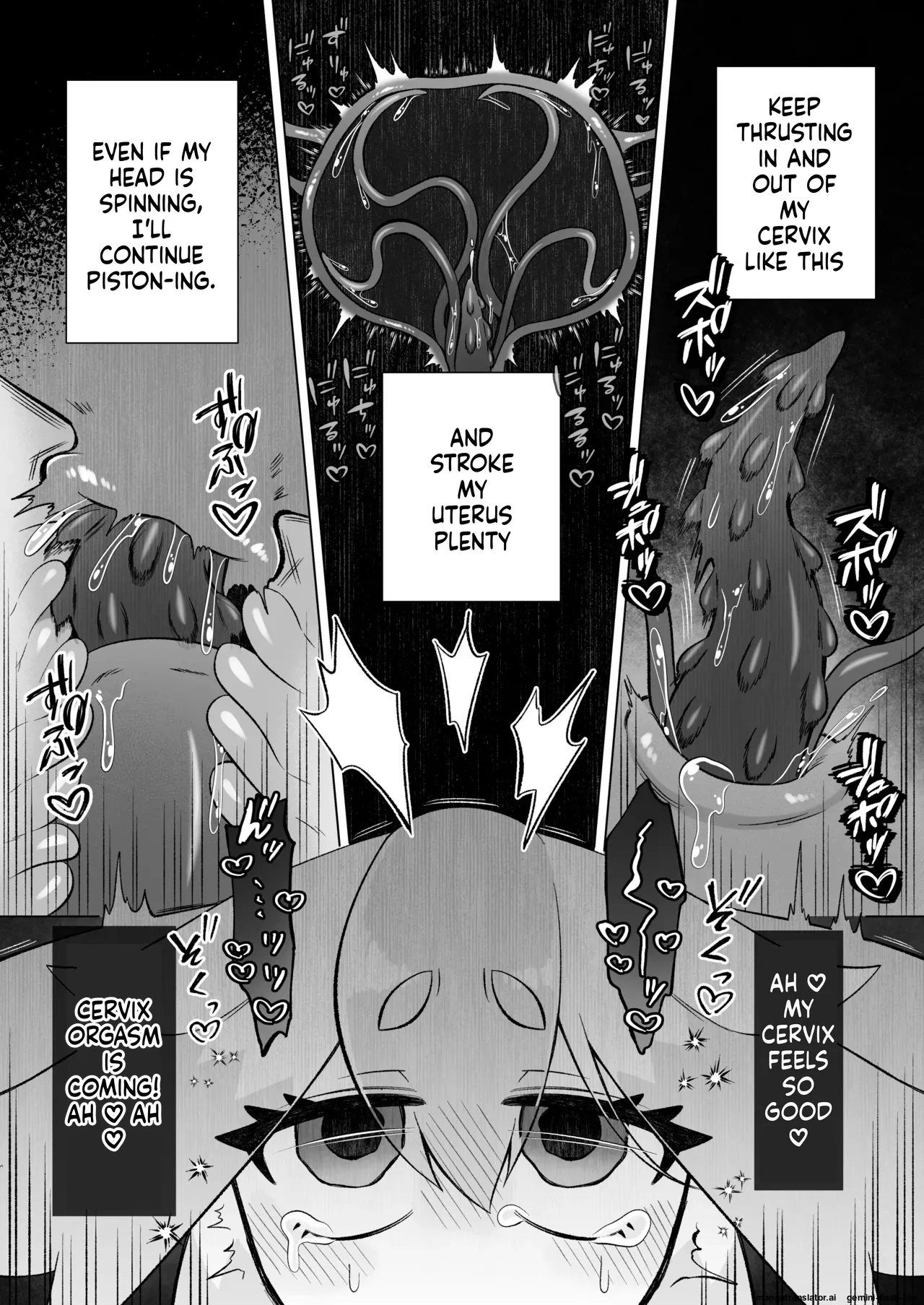 [Moto no Hondana (Moto)] Minarai futanari inma ga shokushu onanī de kairaku zetchō tanren suru ohanashi [Digital] (SCANMTL) image number 38