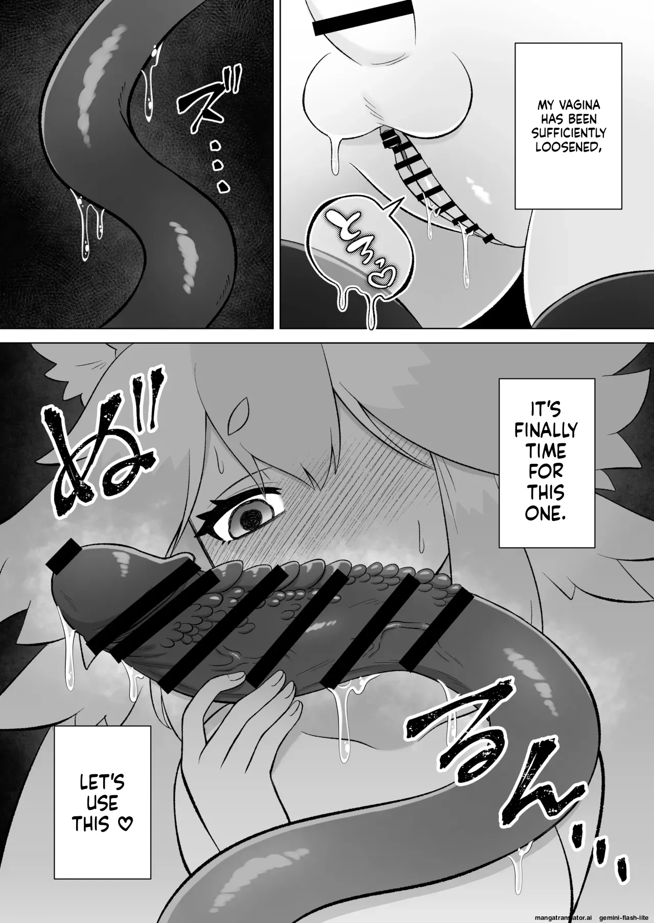 [Moto no Hondana (Moto)] Minarai futanari inma ga shokushu onanī de kairaku zetchō tanren suru ohanashi [Digital] (SCANMTL) image number 43