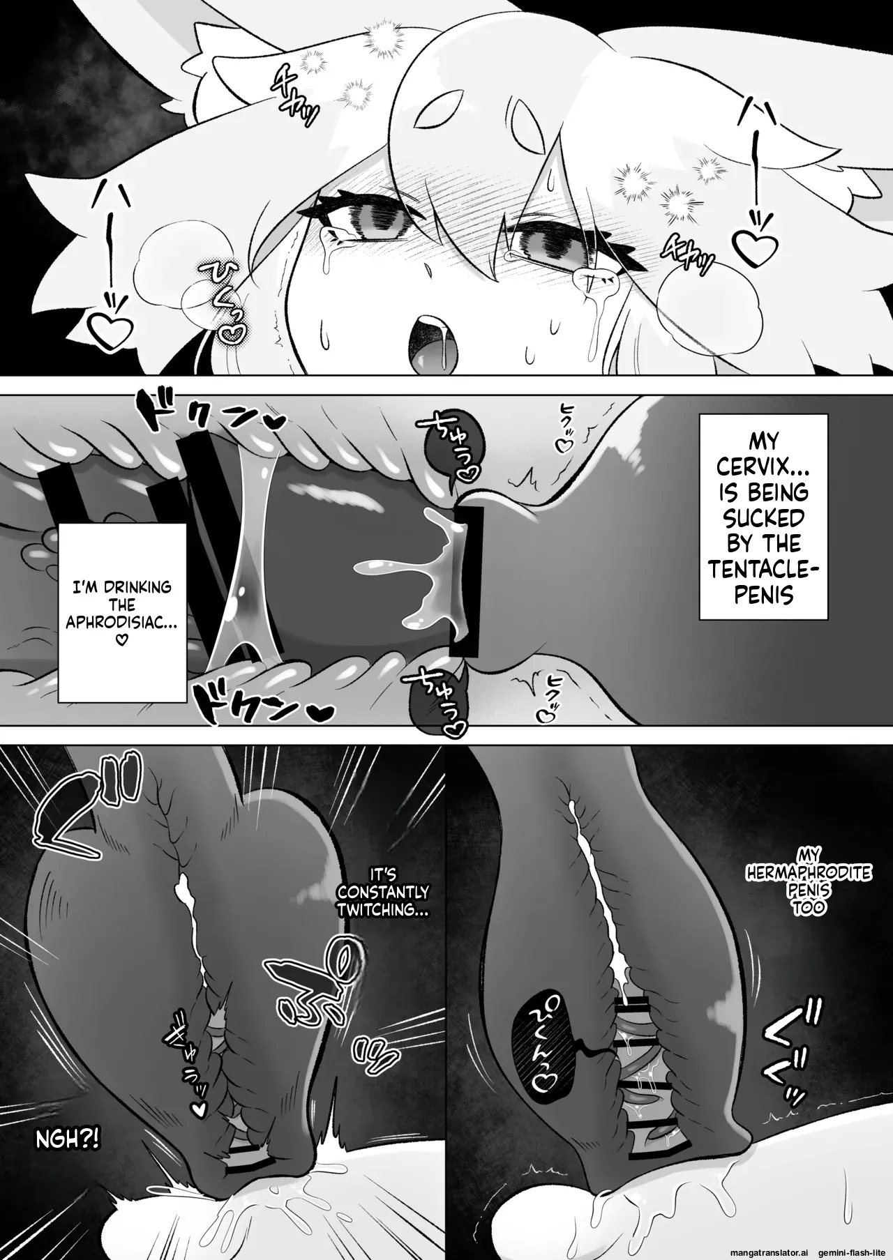 [Moto no Hondana (Moto)] Minarai futanari inma ga shokushu onanī de kairaku zetchō tanren suru ohanashi [Digital] (SCANMTL) image number 72