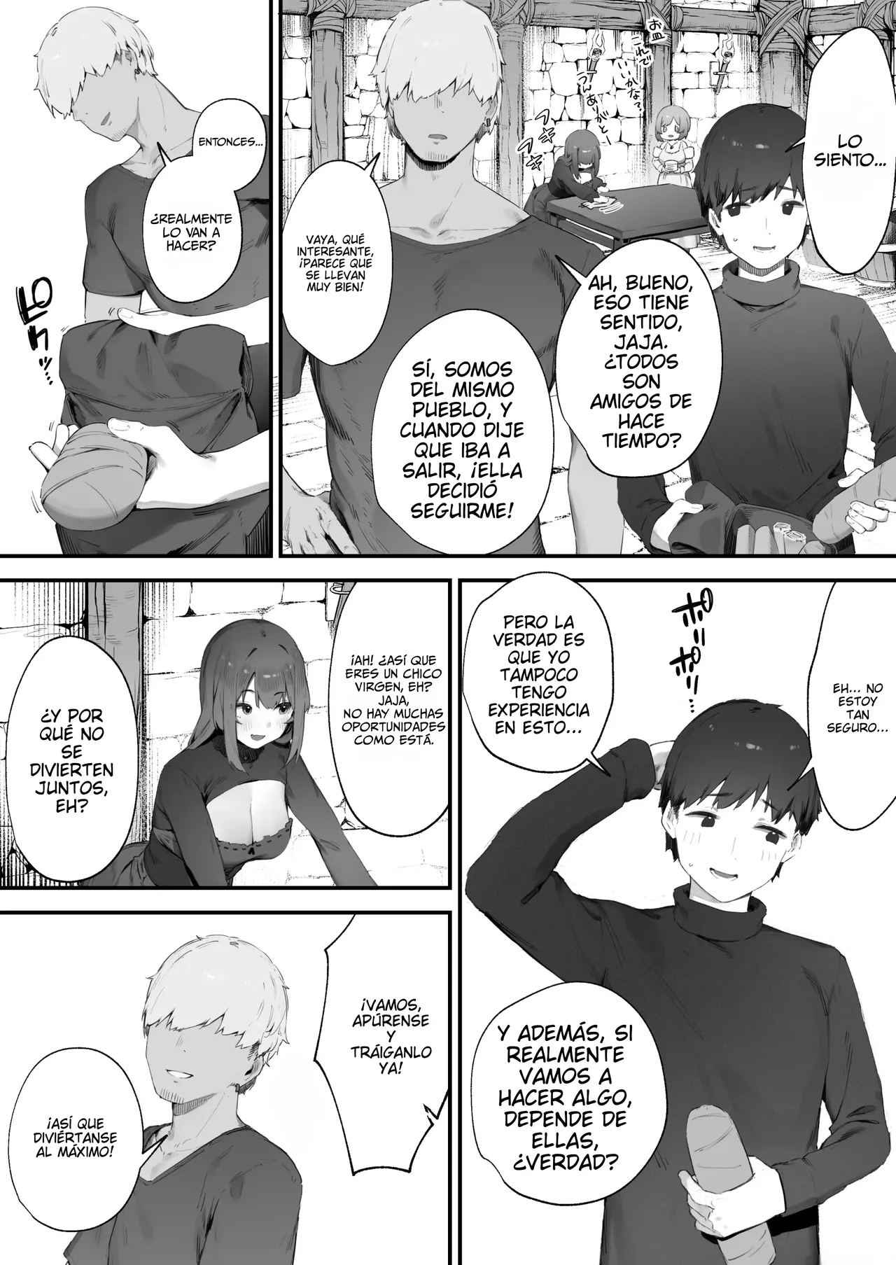 [Nigiri Usagi] Noroi no Sei de MP ga Tarimasen!! Zenpen｜¡¡No Tengo Suficientes Puntos de Magia por Culpa de una Maldición!! -Parte 1-[Spanish] [Shining Hentai + P7NEKO] 画像番号 5