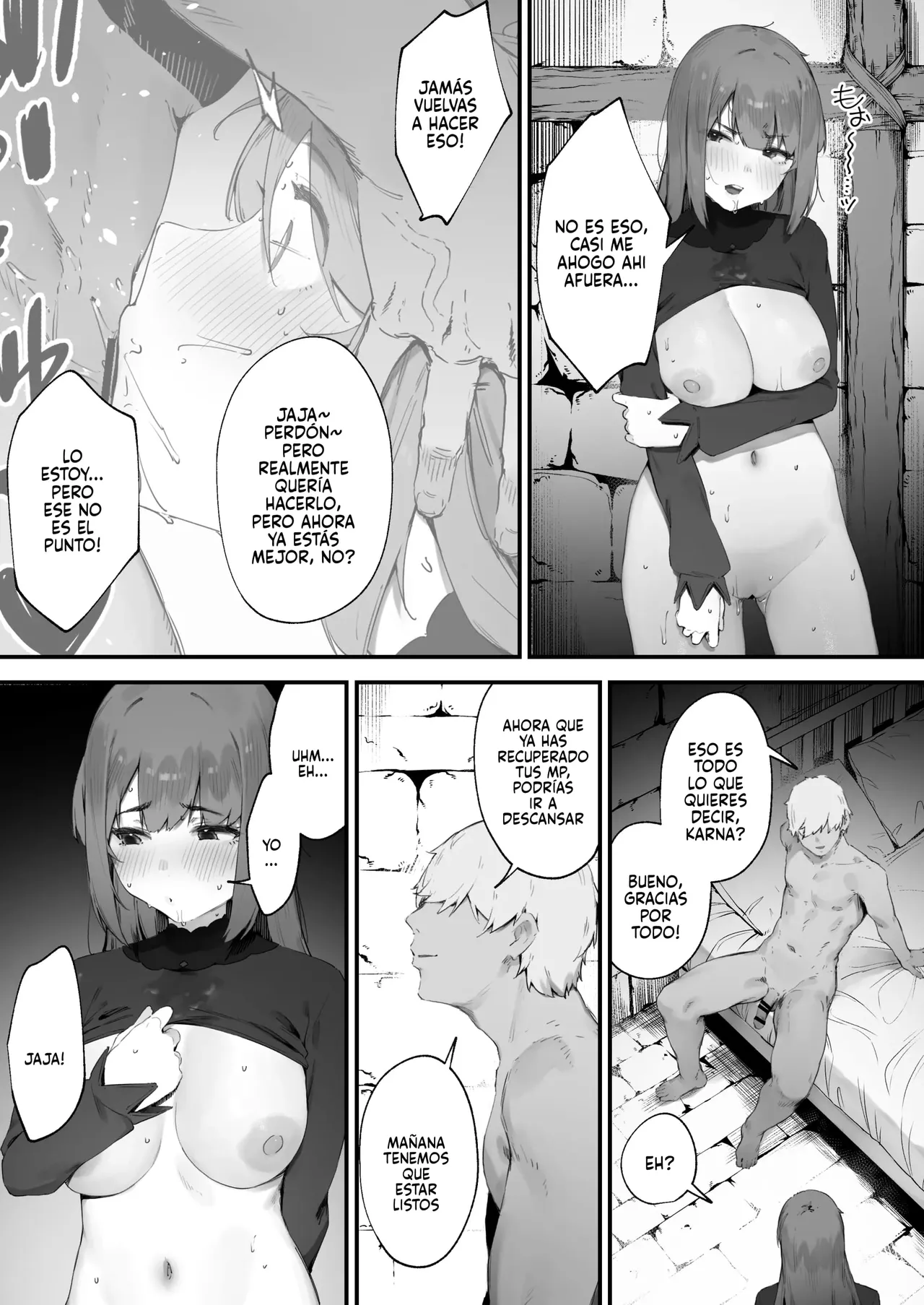 [Nigiri Usagi] Noroi no Sei de MP ga Tarimasen!! Kouhen｜¡¡No Tengo Suficientes Puntos de Magia por Culpa de una Maldición!! -Parte 2- [Spanish] [P7NEKO] 48eme image